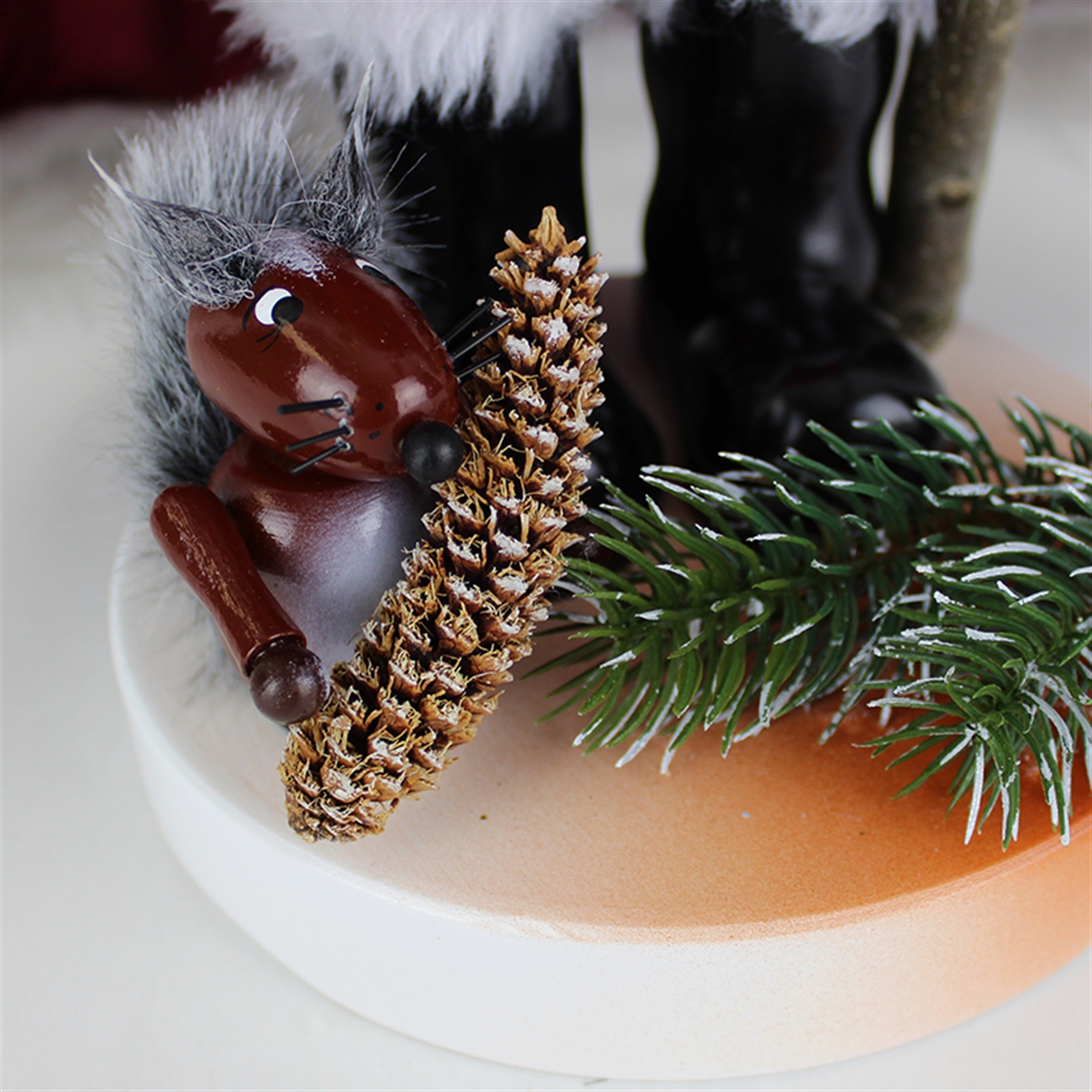 Steinbach Big Nutcracker Collection, Limited Edition, Cozy Woodland Santa, 18.5"