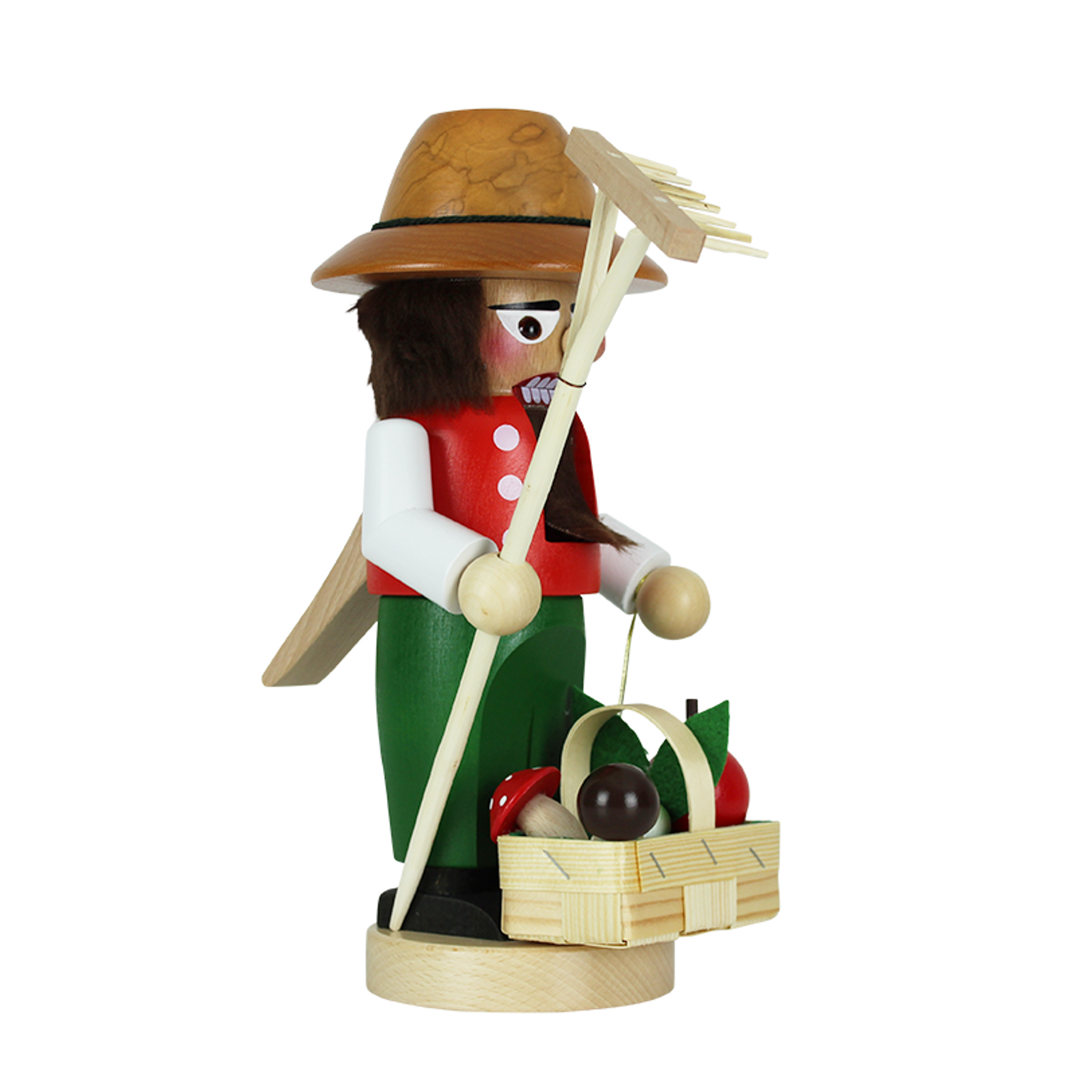 Steinbach Chubby Gardener Christmas Nutcracker Decoration, 11.42"