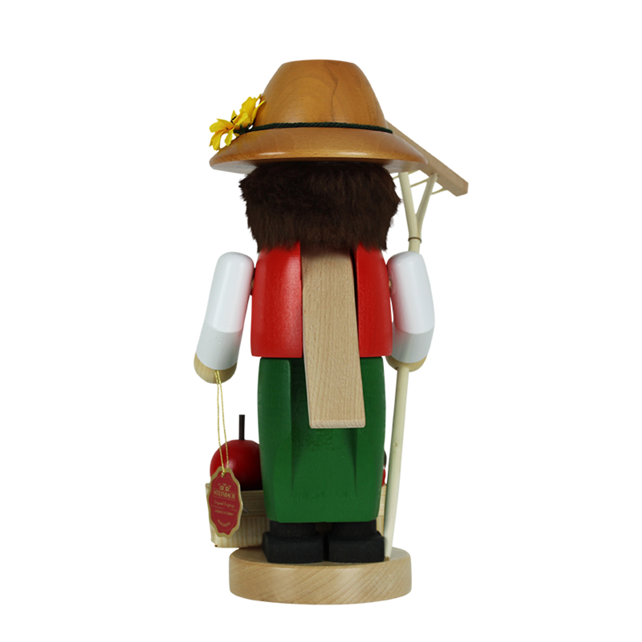 Steinbach Chubby Gardener Christmas Nutcracker Decoration, 11.42"