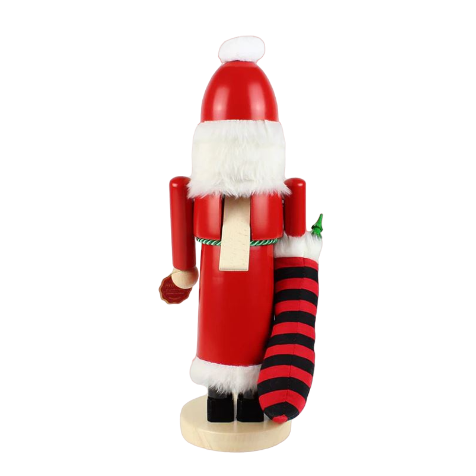 Steinbach Big Nutcracker Collection, Santa Filling Socks, 16.5"