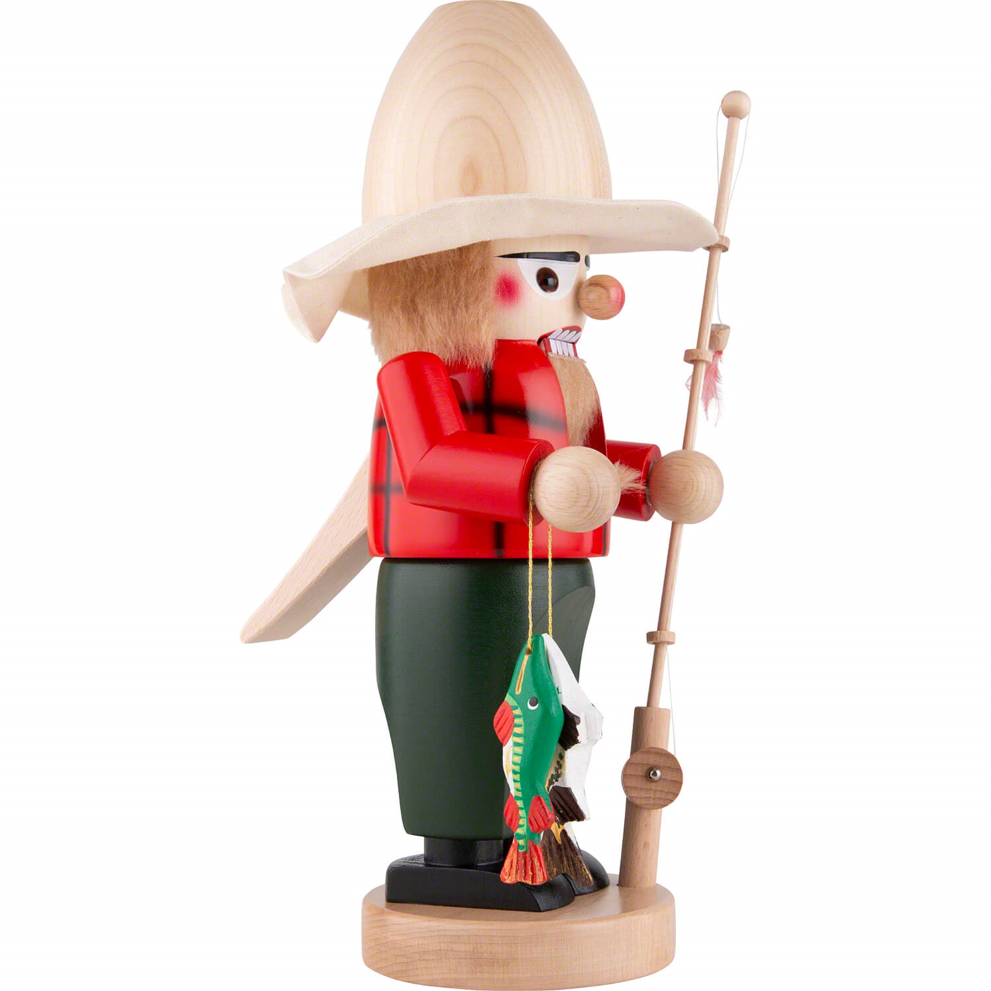 Steinbach Chubby Nutcracker Collection, Fly Fisher, 11.5"