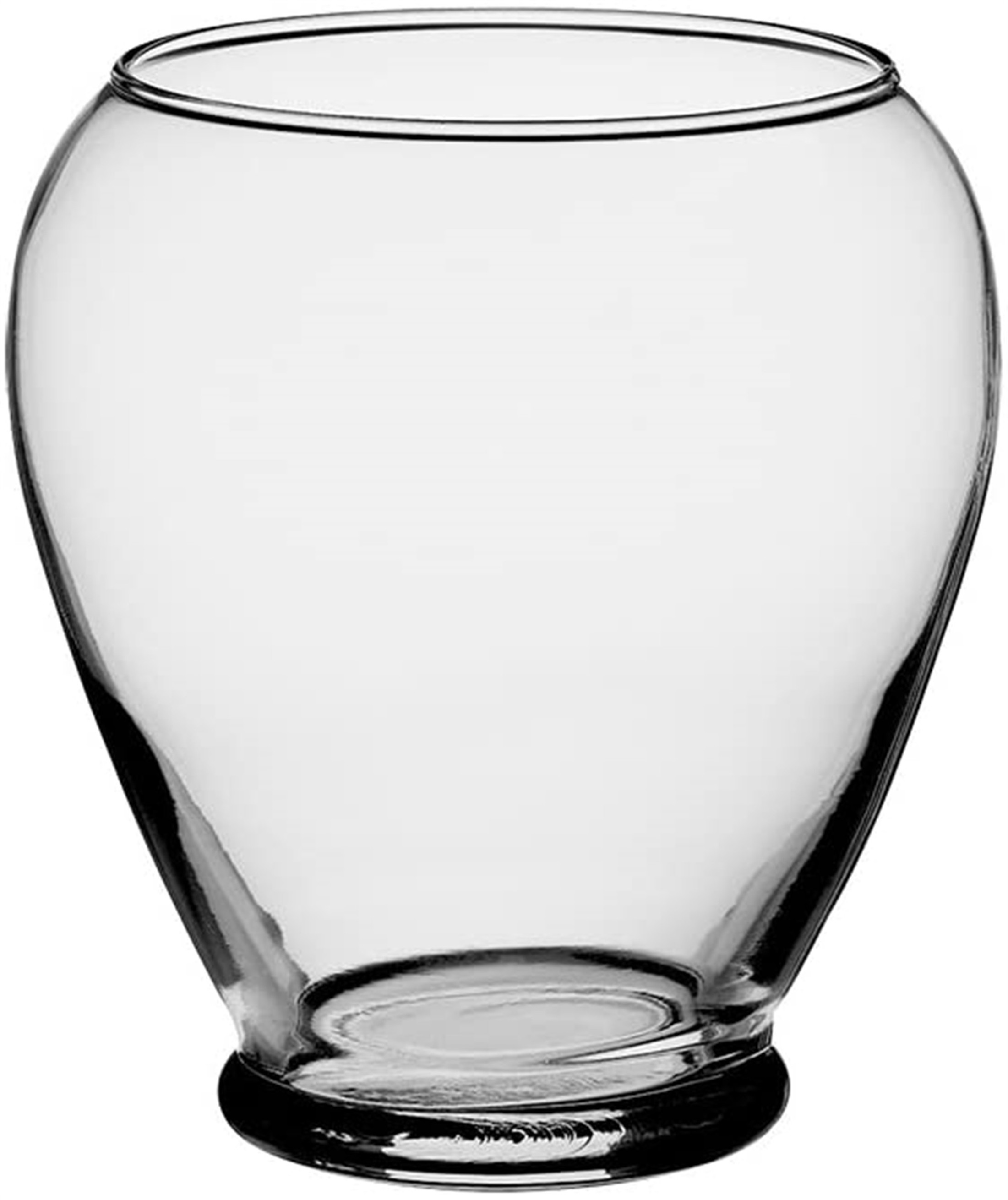 Syndicate Home & Garden (#4114-12-09TU) Serenity Vase, Clear - 5.75"