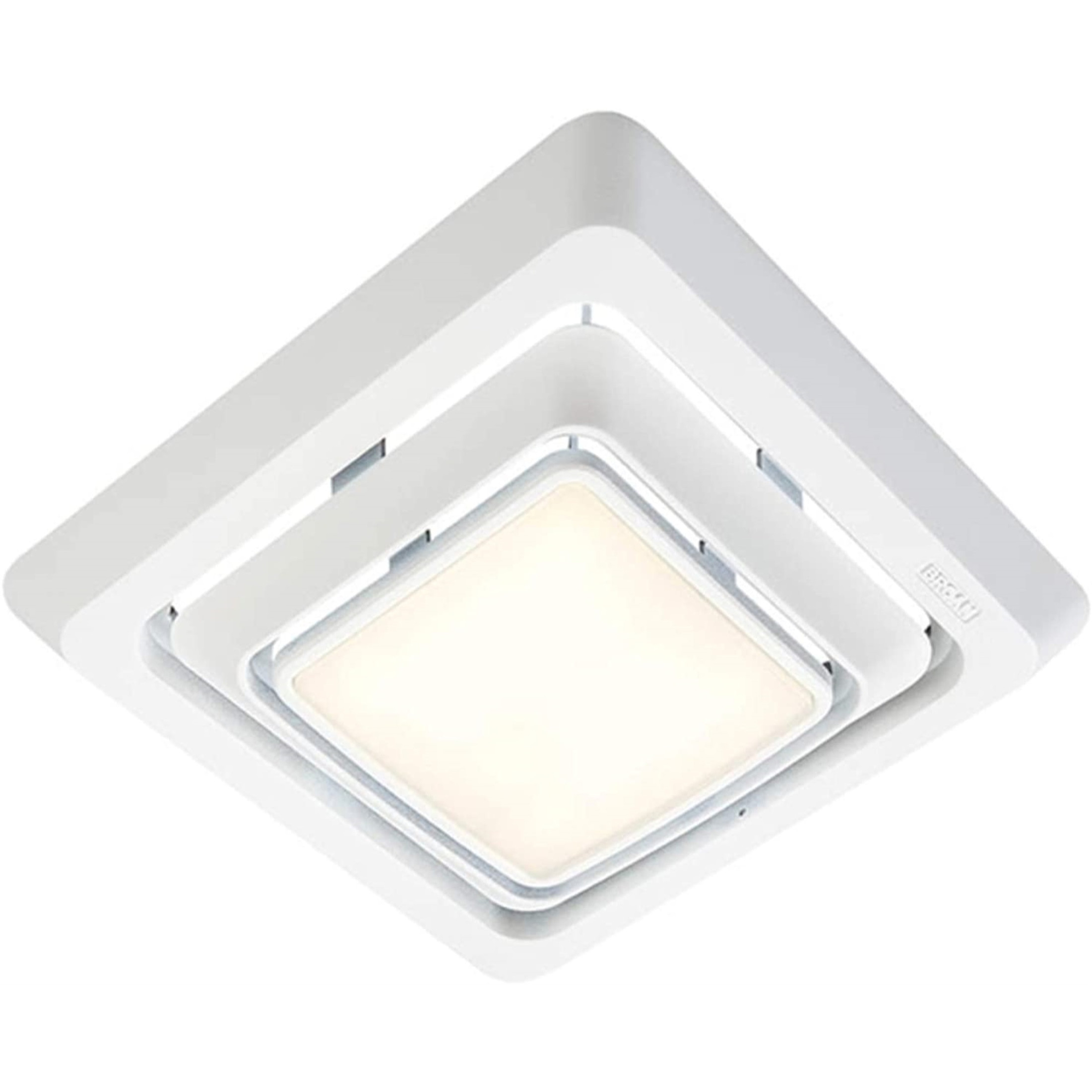 Broan-NuTone LED Grille Upgrade – Easy Install, White Finish, Soft LED Light