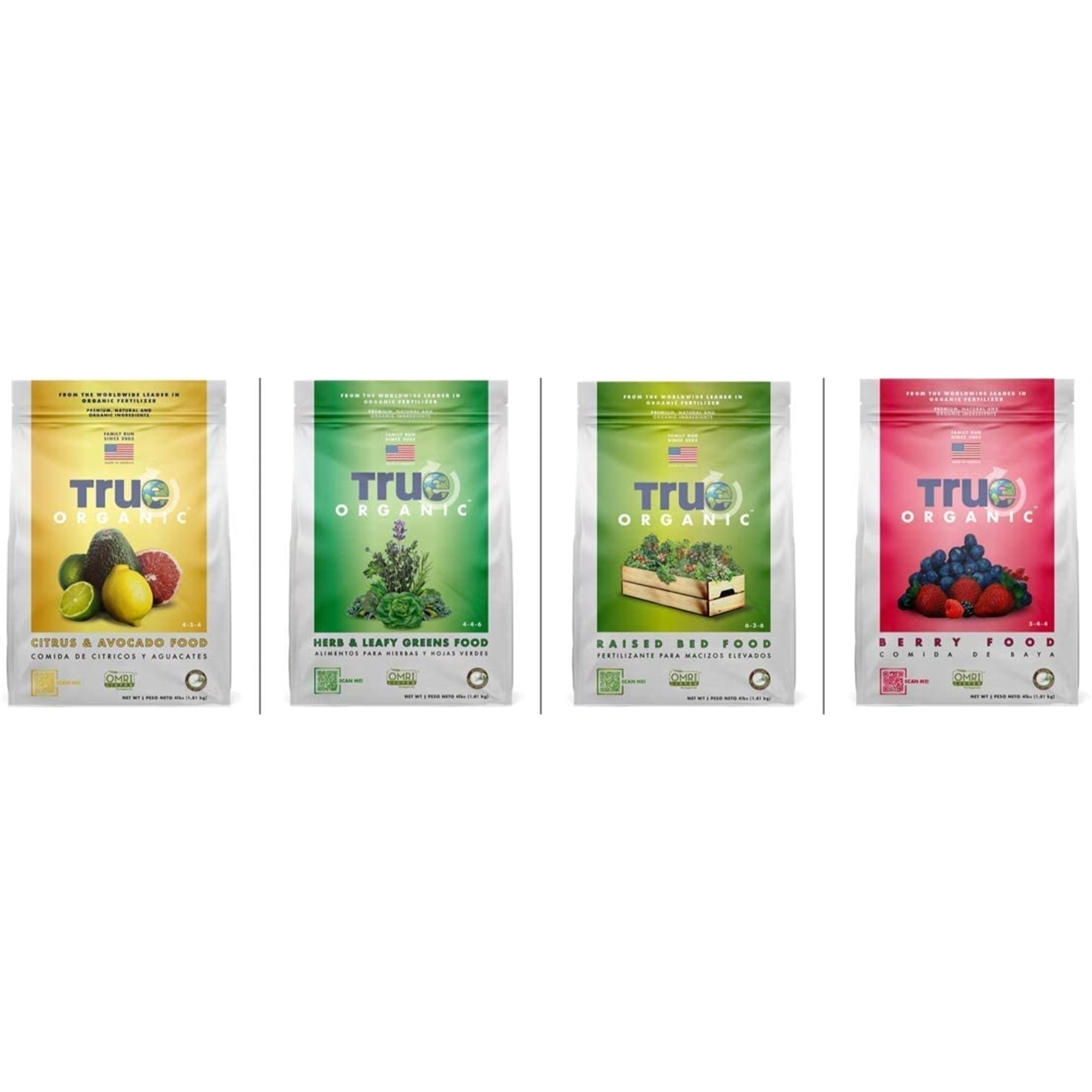 True Organic Granular Raised Bed Plant Food, 4lbs