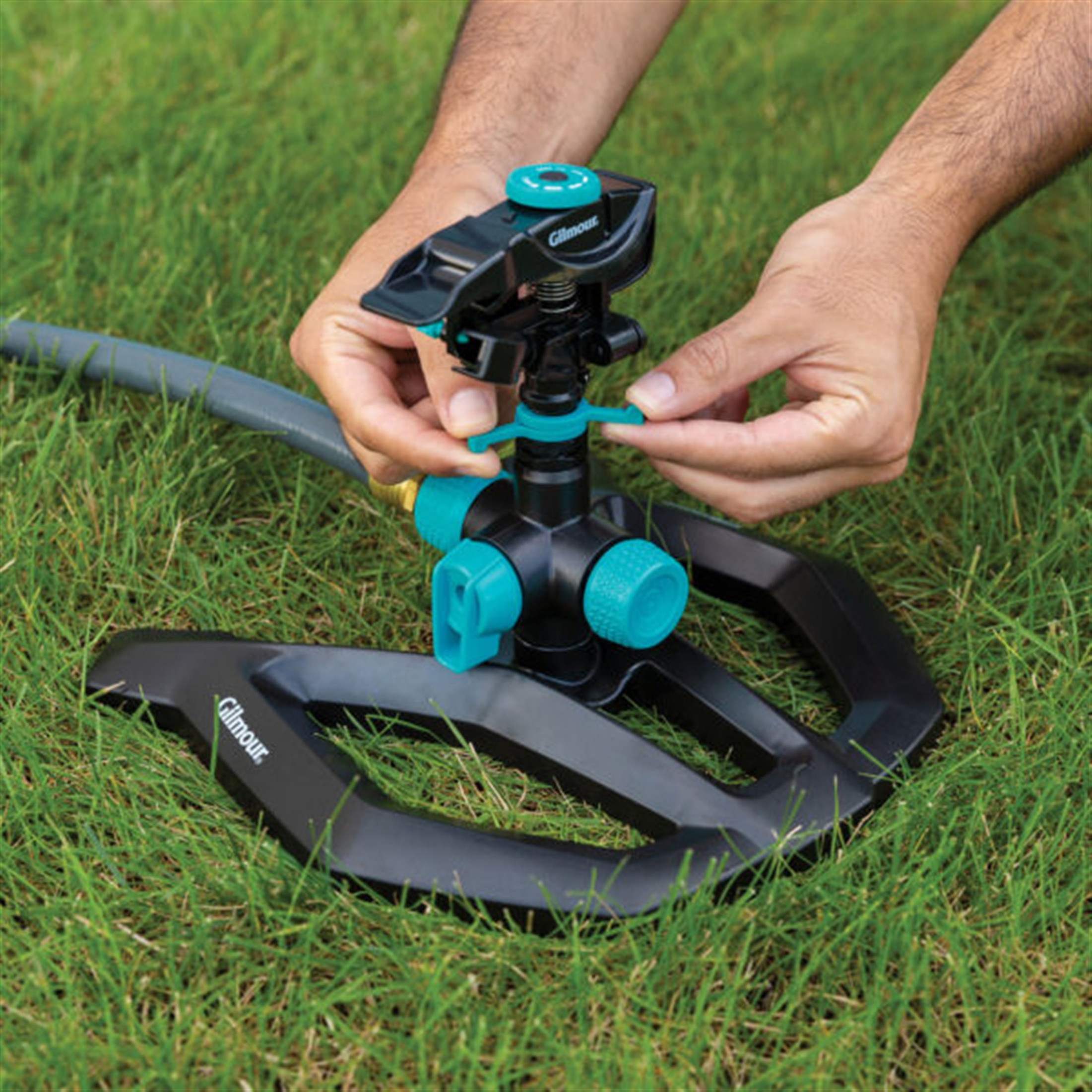 Gilmour Plastic Circular Water Sprinkler, Covers 5,800 sq. ft.