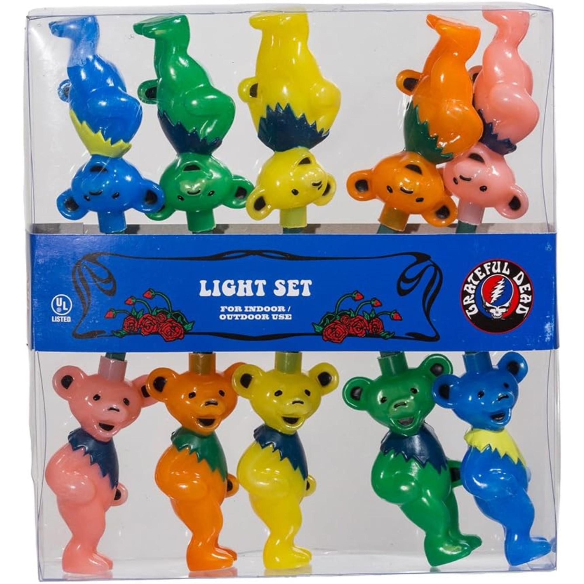 Kurt Adler Indoor/Outdoor Novelty String 10-Light Set, Grateful