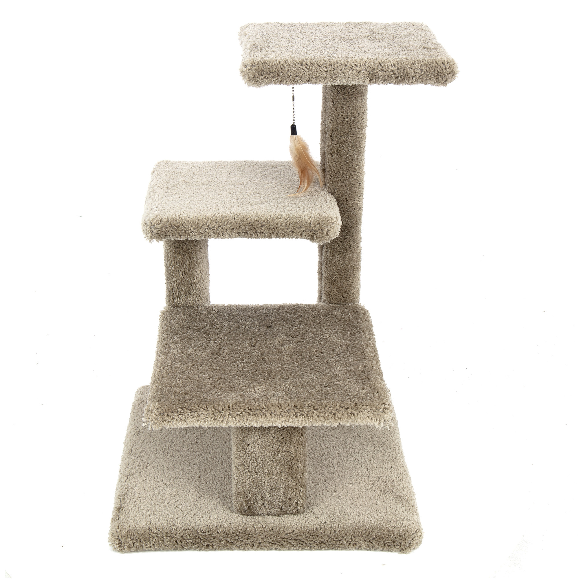 Ware Manufacturing 3-Step Platform/Scratching Post for Cats, 28 inches