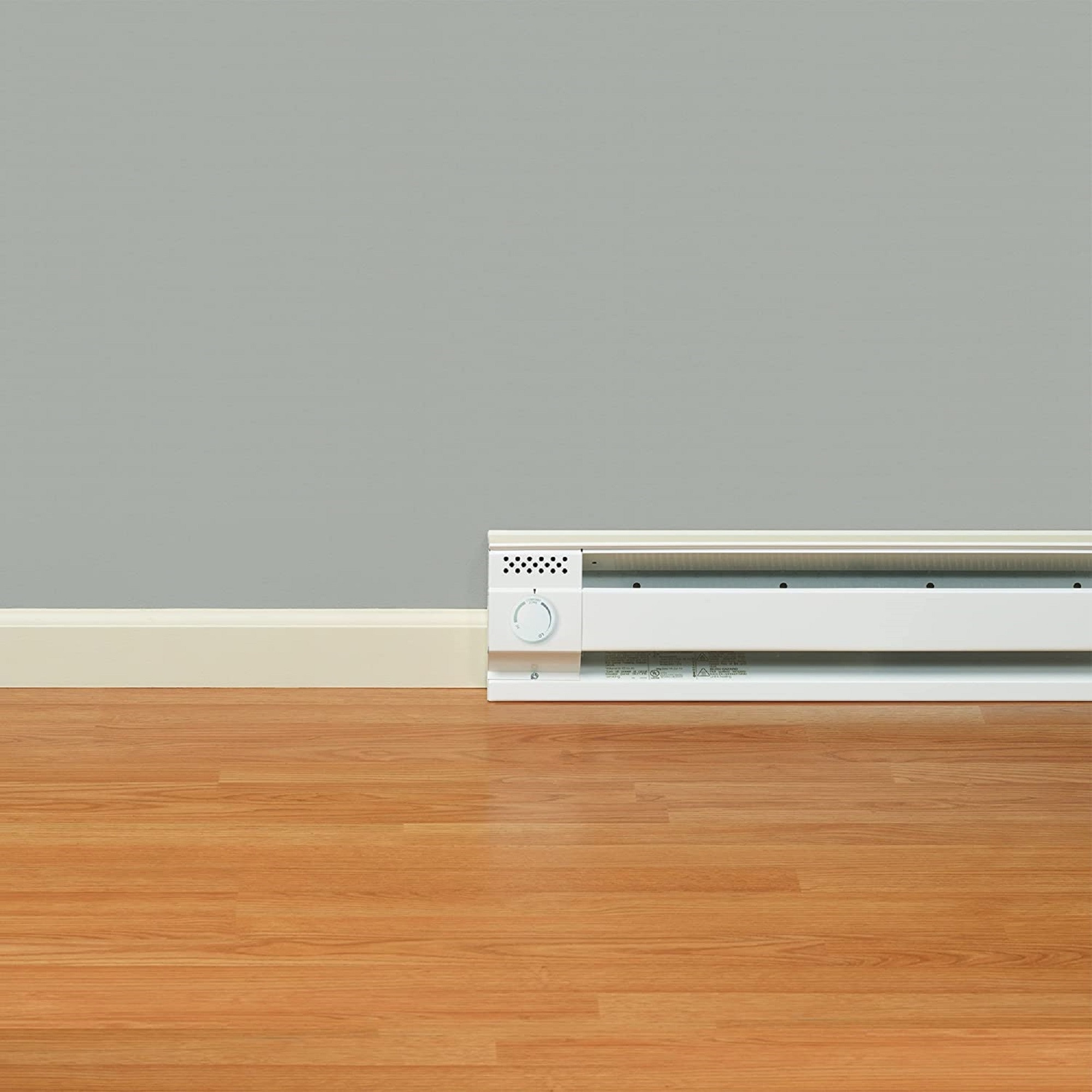 Cadet Single Pole Built-In Thermostat Kit for Electric Baseboard Heaters, 22 Amp, White