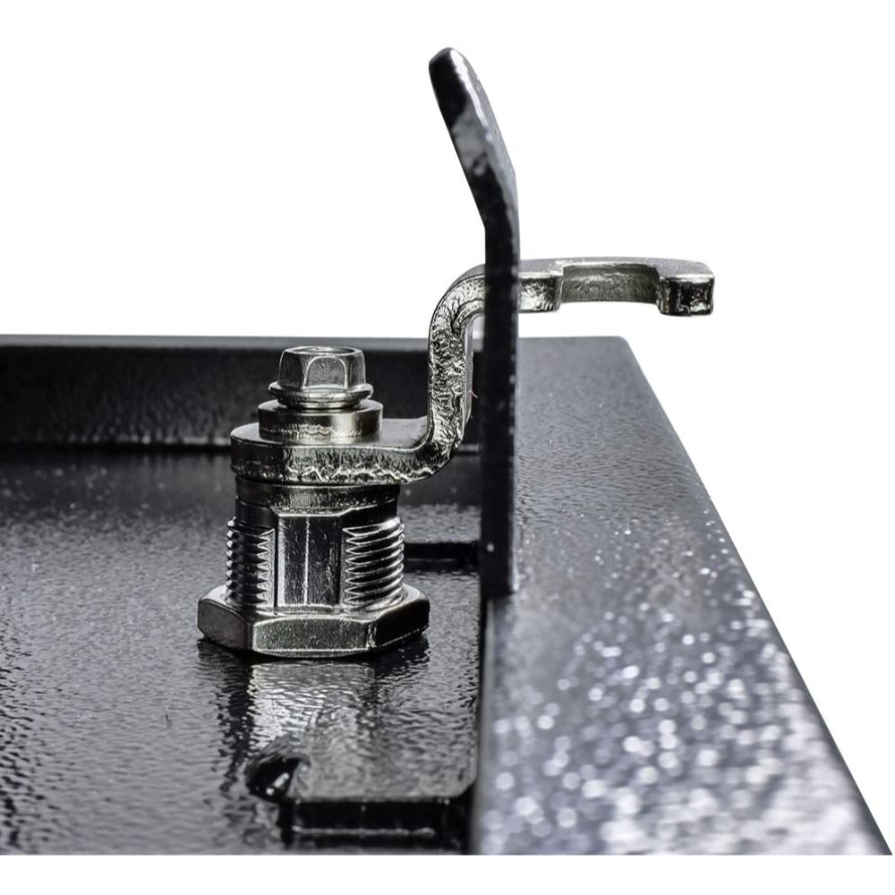 Mail Boss 7506 Mail Manager Curbside Locking Security Mailbox, Black, Large