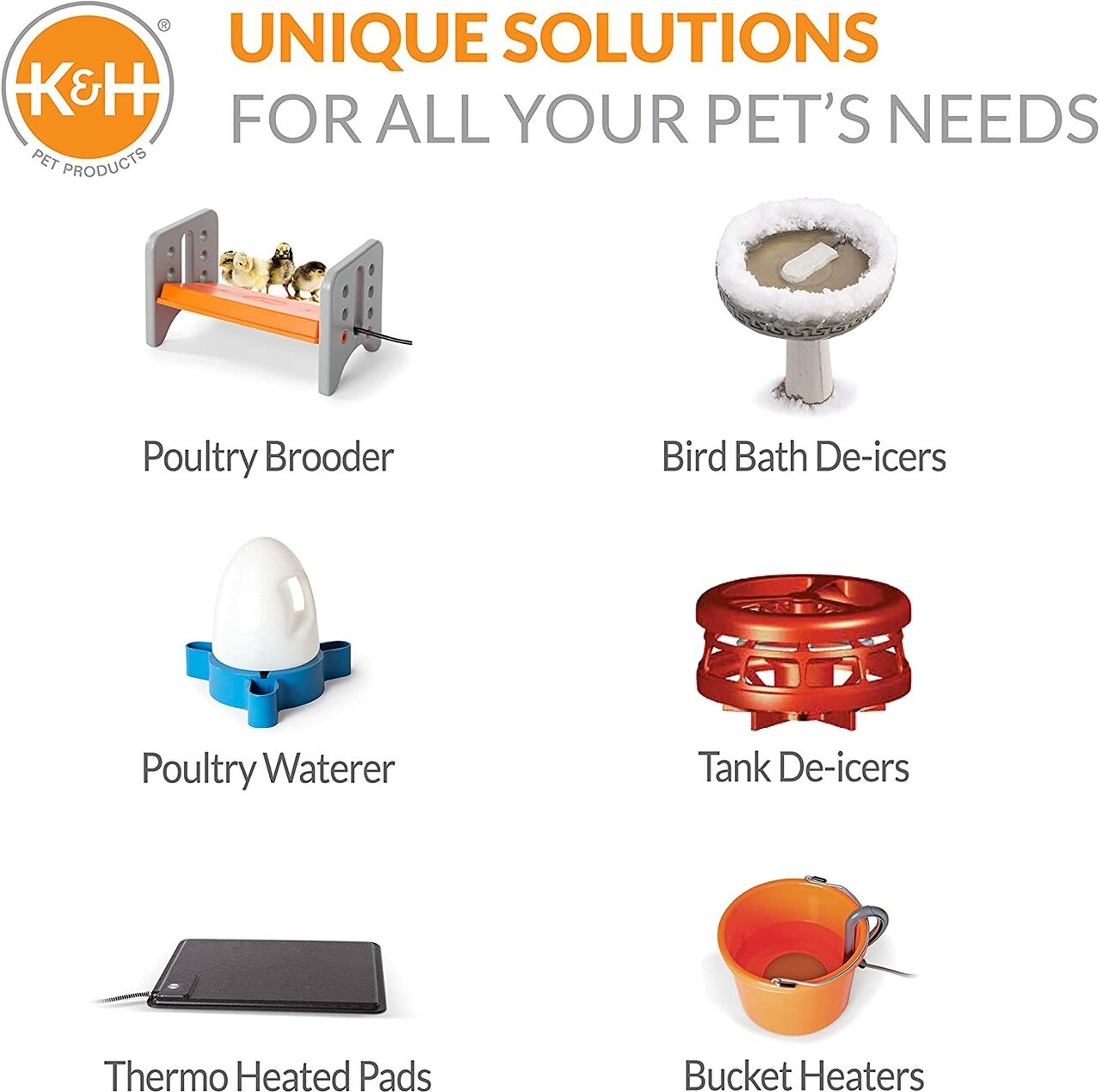 K&H Pet Products Thermo-Farm Animal Heated Mat for Hogs, Goats, Chickens