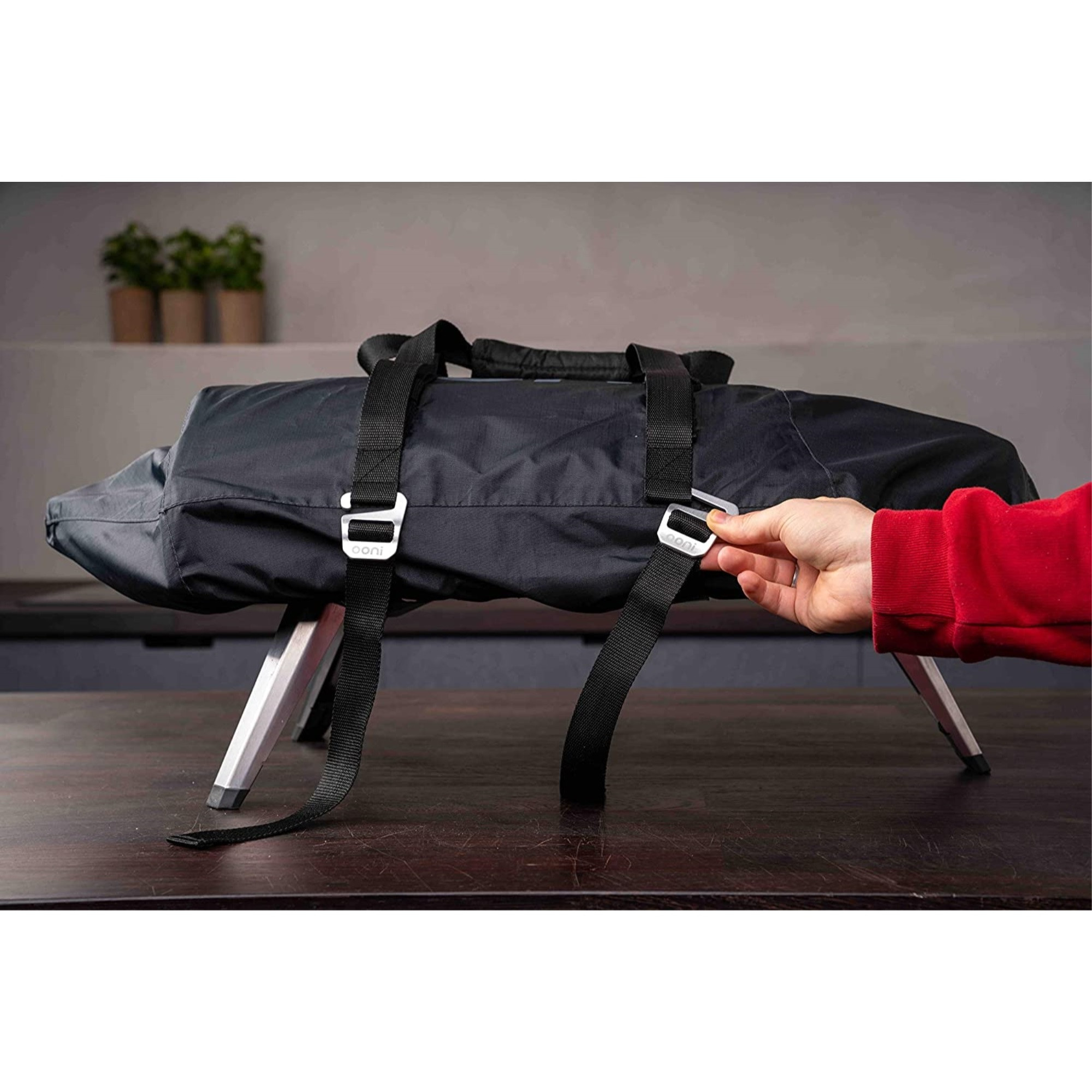 Ooni Fyra 12 Portable Pizza Oven Carry Cover w/ Handles, Black (#UU-P0AE00)