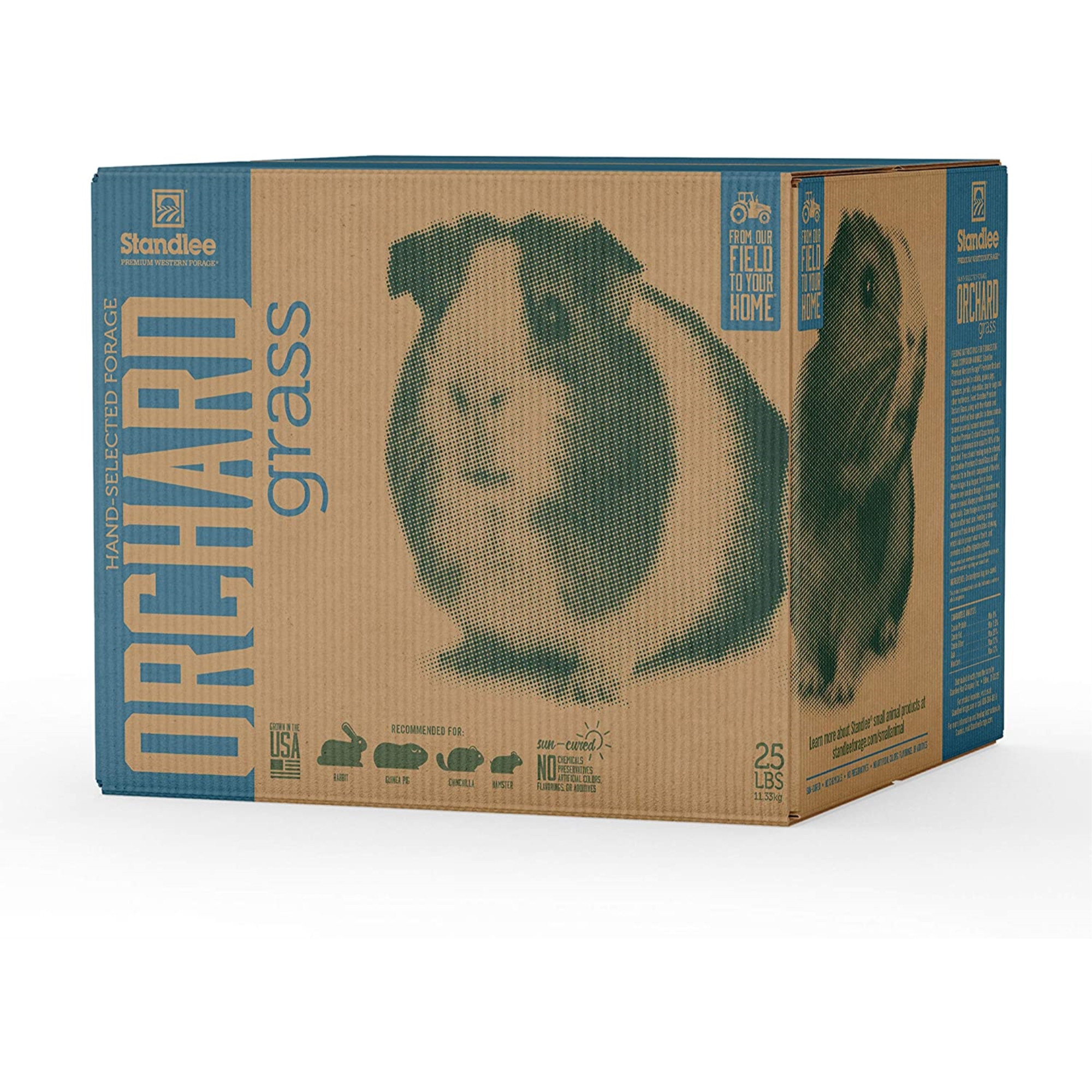 Standlee Hay Company Premium Orchard Grass Hand-Selected Forage, 25 Pound Bag