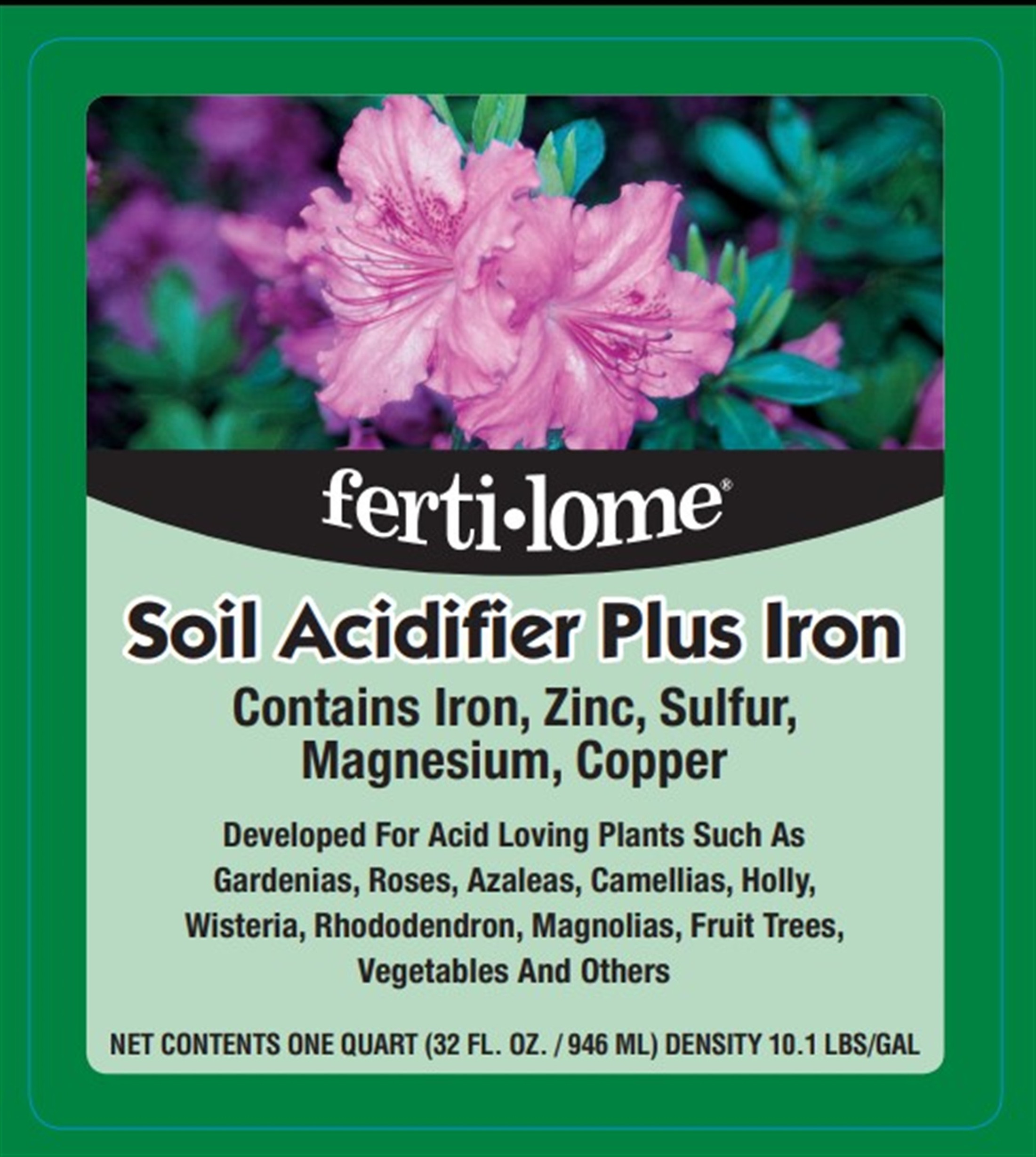 VPG Fertilome Soil Acidifier Plus Iron, 32 Oz