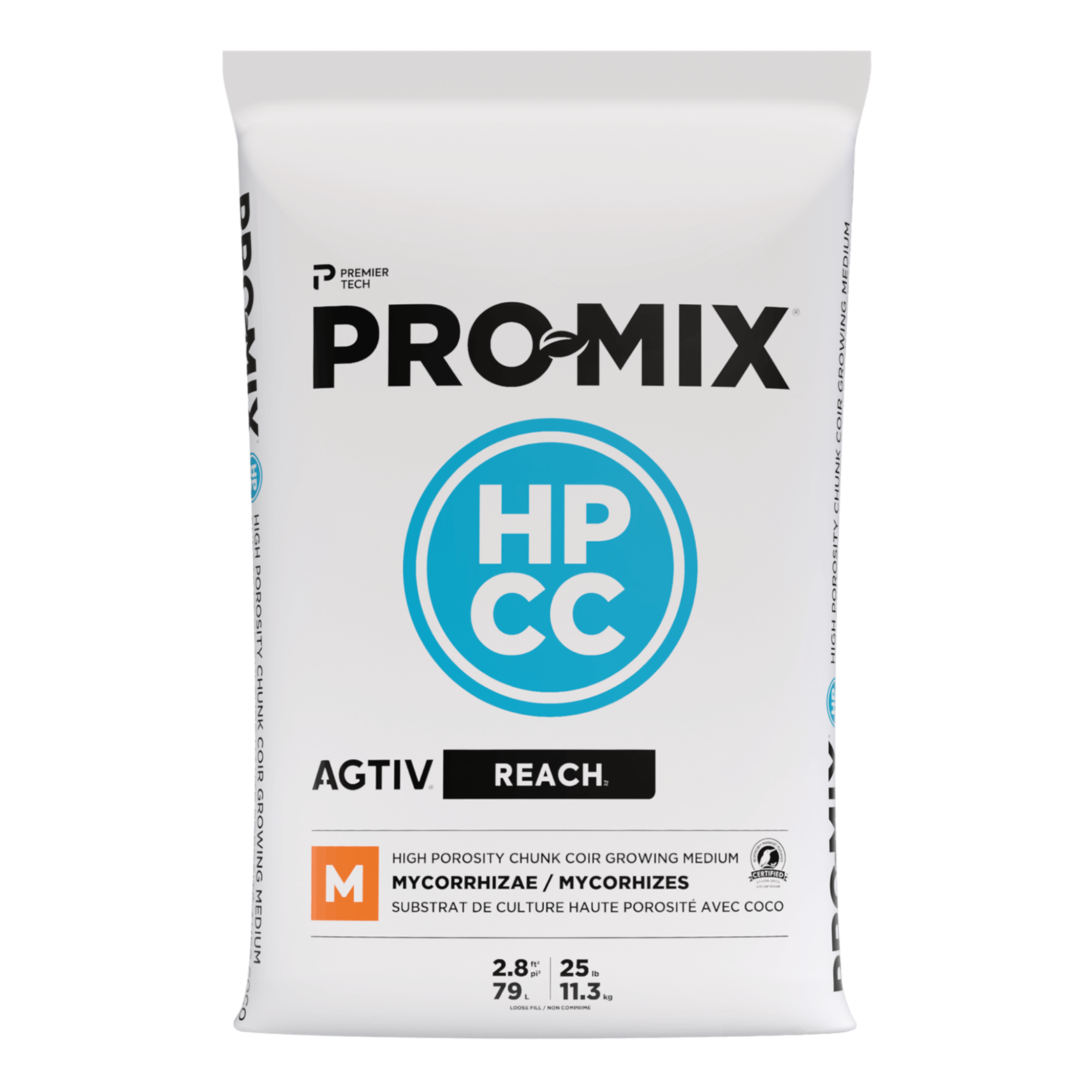 Premier Horticulture Pro Mix HP-CC Mycorrhizae High Porosity Grower Mix, 2.8 CF
