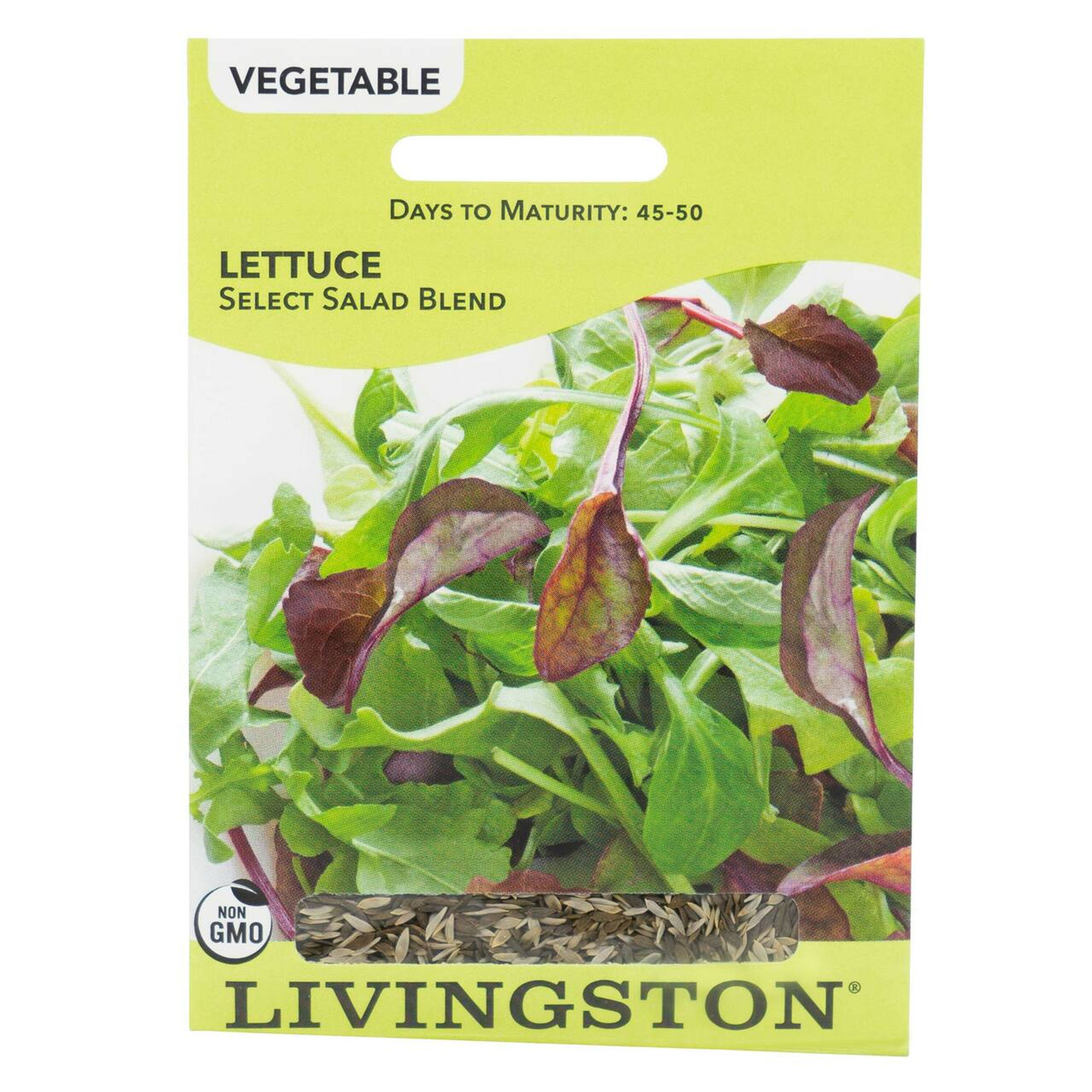 Livingston Seed Lettuce Select Salad Blend Seeds Packet