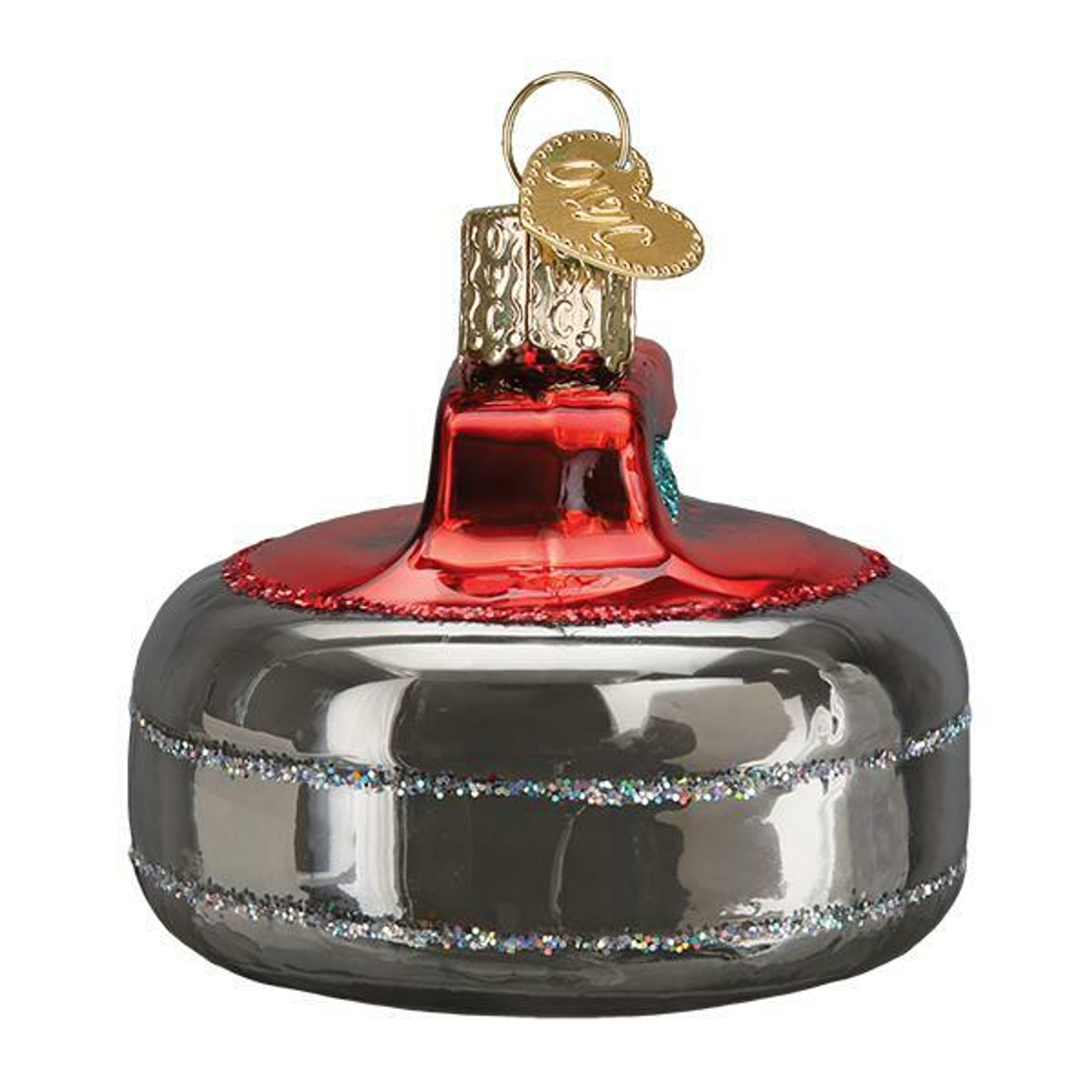 Old World Christmas Curling Stone Ornament For Christmas Tree