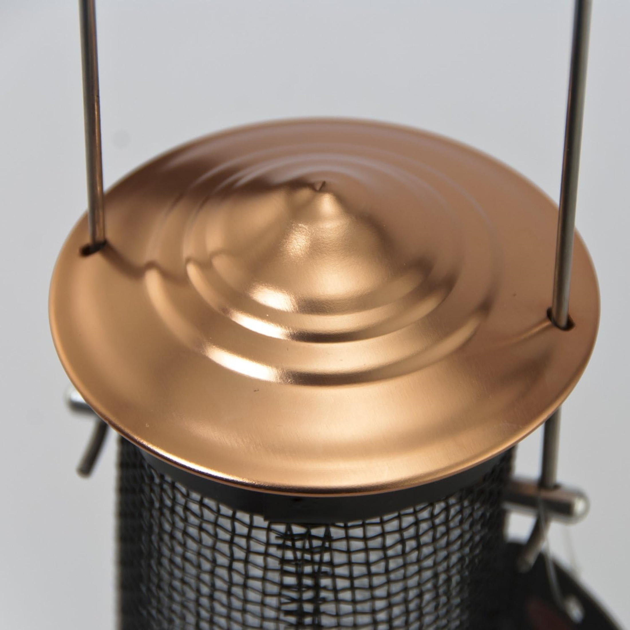 Woodlink Coppertop Thistle Mini Tube Feeder, Copper Finish