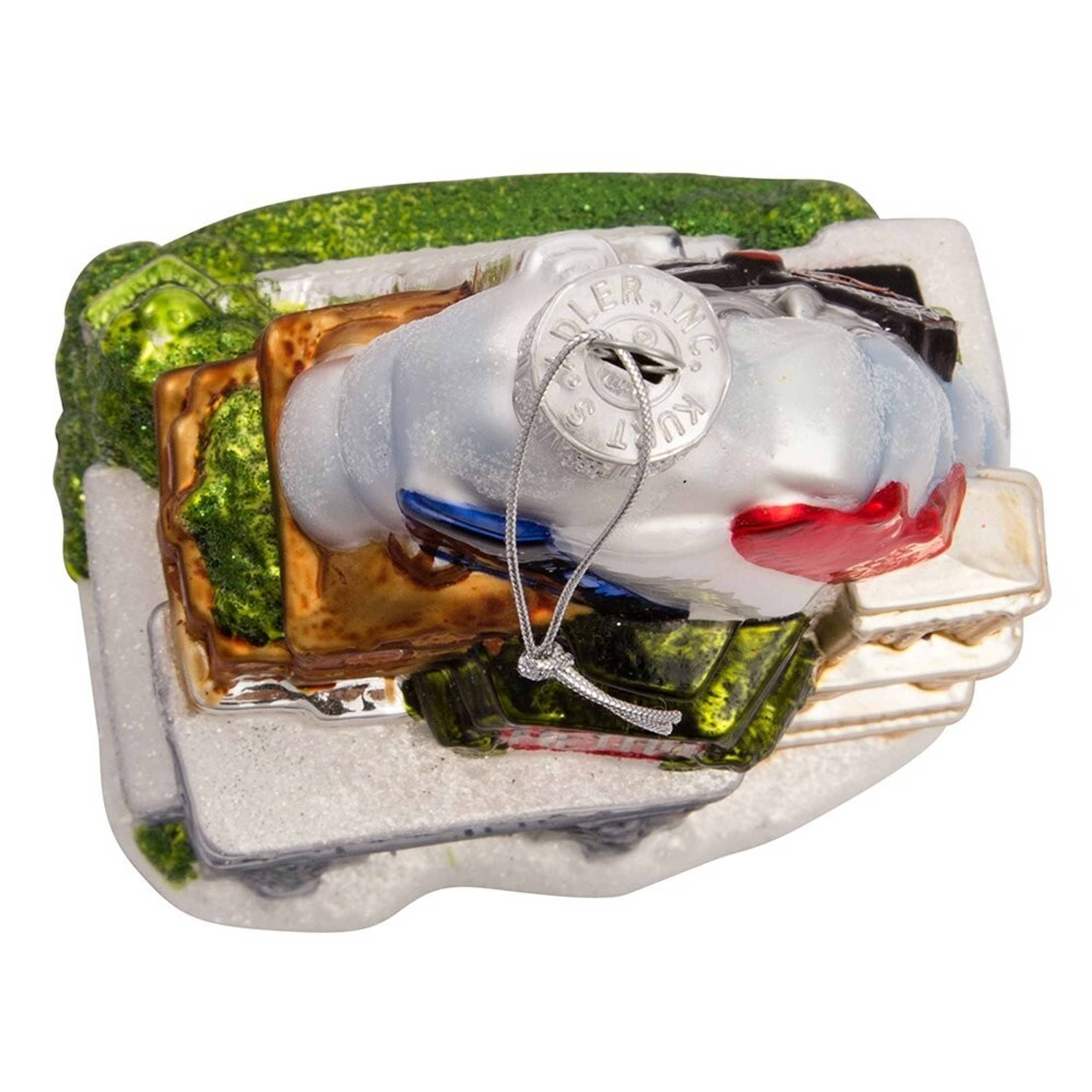 Kurt Adler Glass Paris City Christmas Tree Ornament, 5"