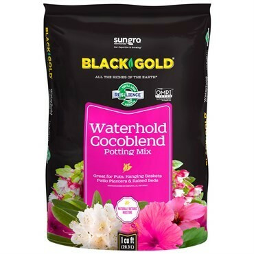 Black & Gold Waterhold Cocoblend Potting Mix, 1 CF
