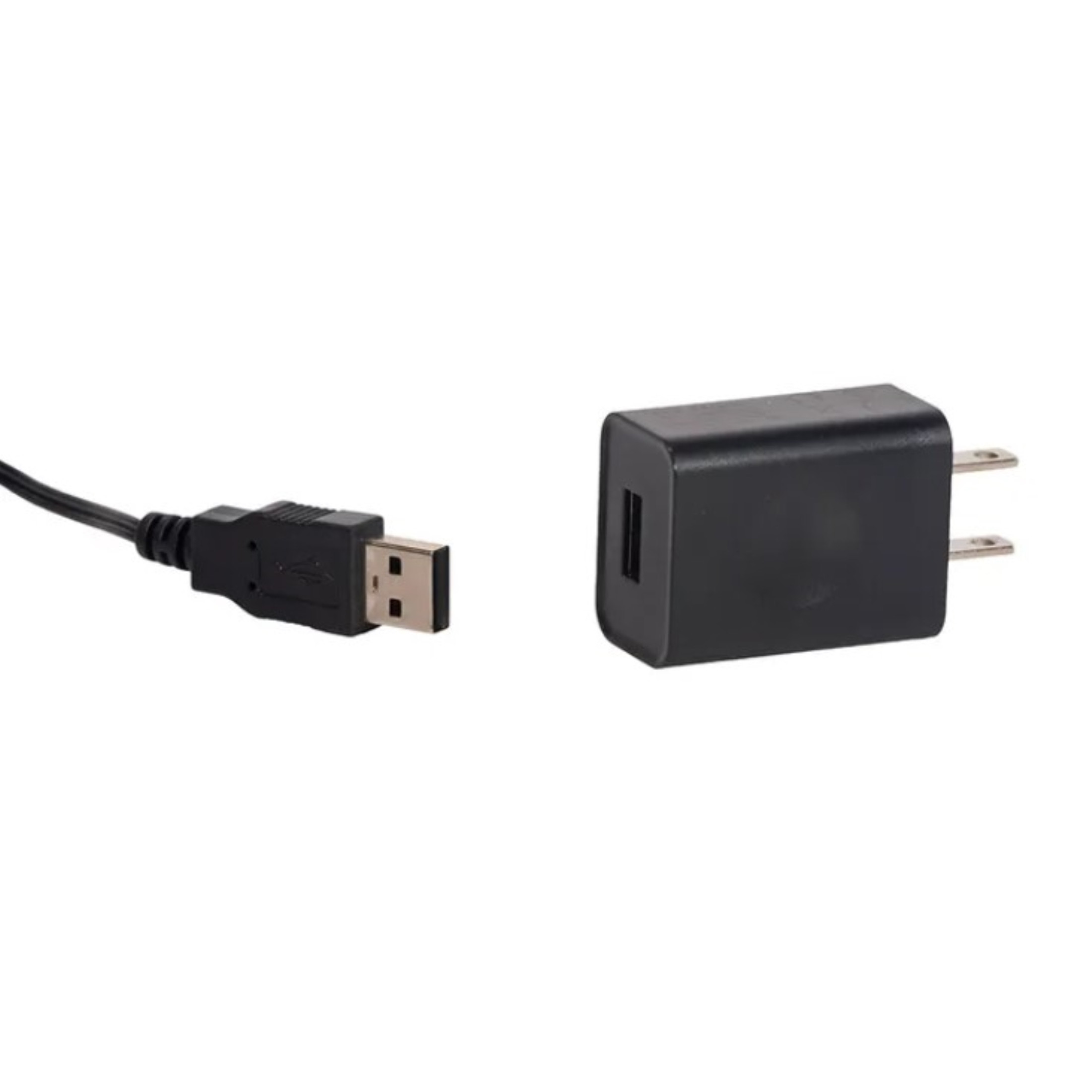 Kurt S. Adler (#USB0001) 6 Power Outlets USB Extension Cord, Black, 6'