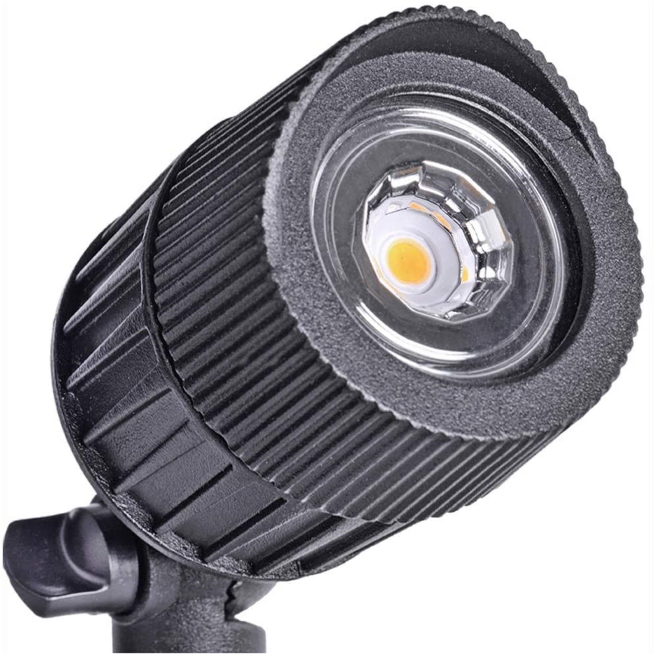 Paradise Low-Voltage 7W Warm White LED Junior Outdoor Spot Light, Black (Pack of 1)
