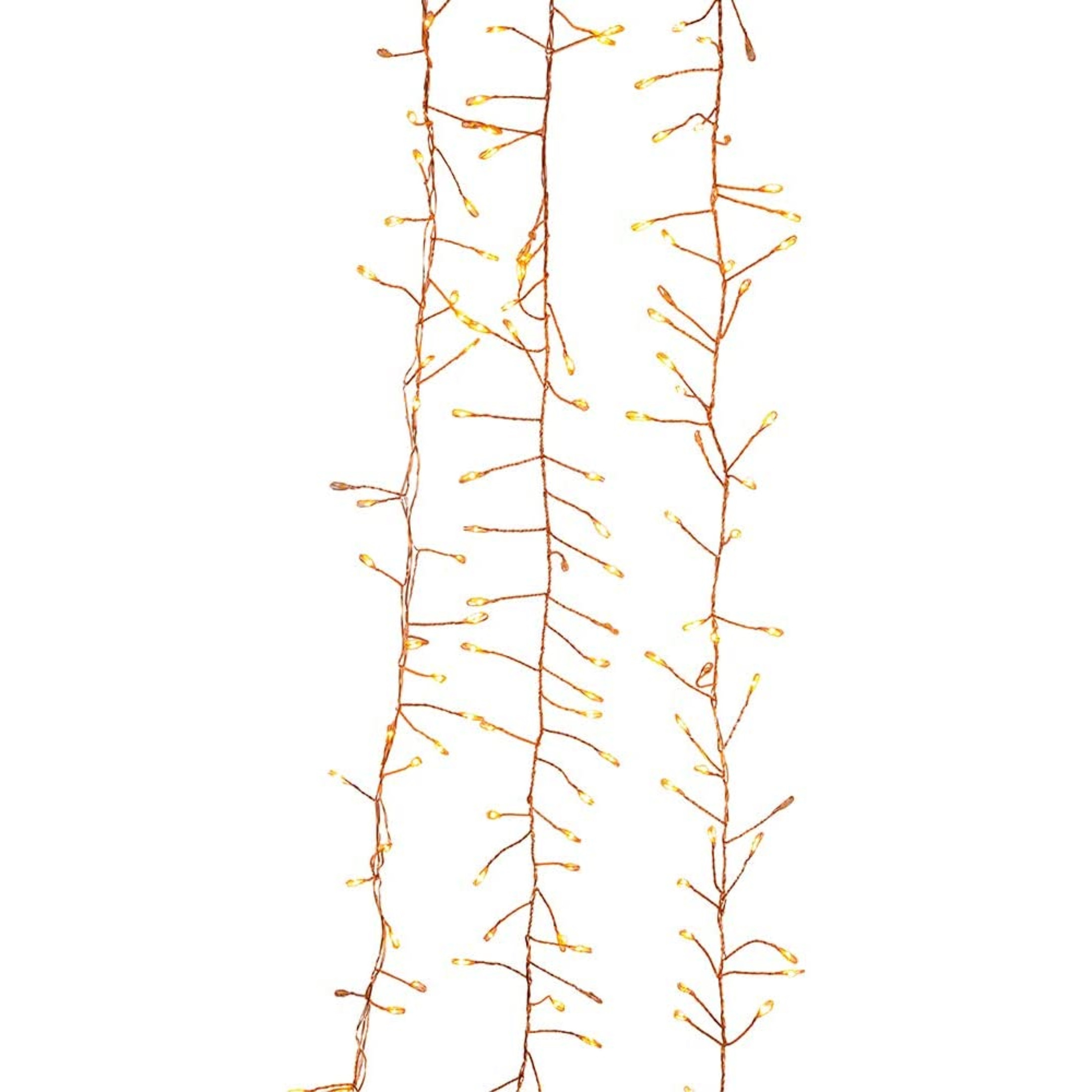 Kurt Adler (#AD1040CLW) 240-Light Twinkling Classic White LED Cluster Garland