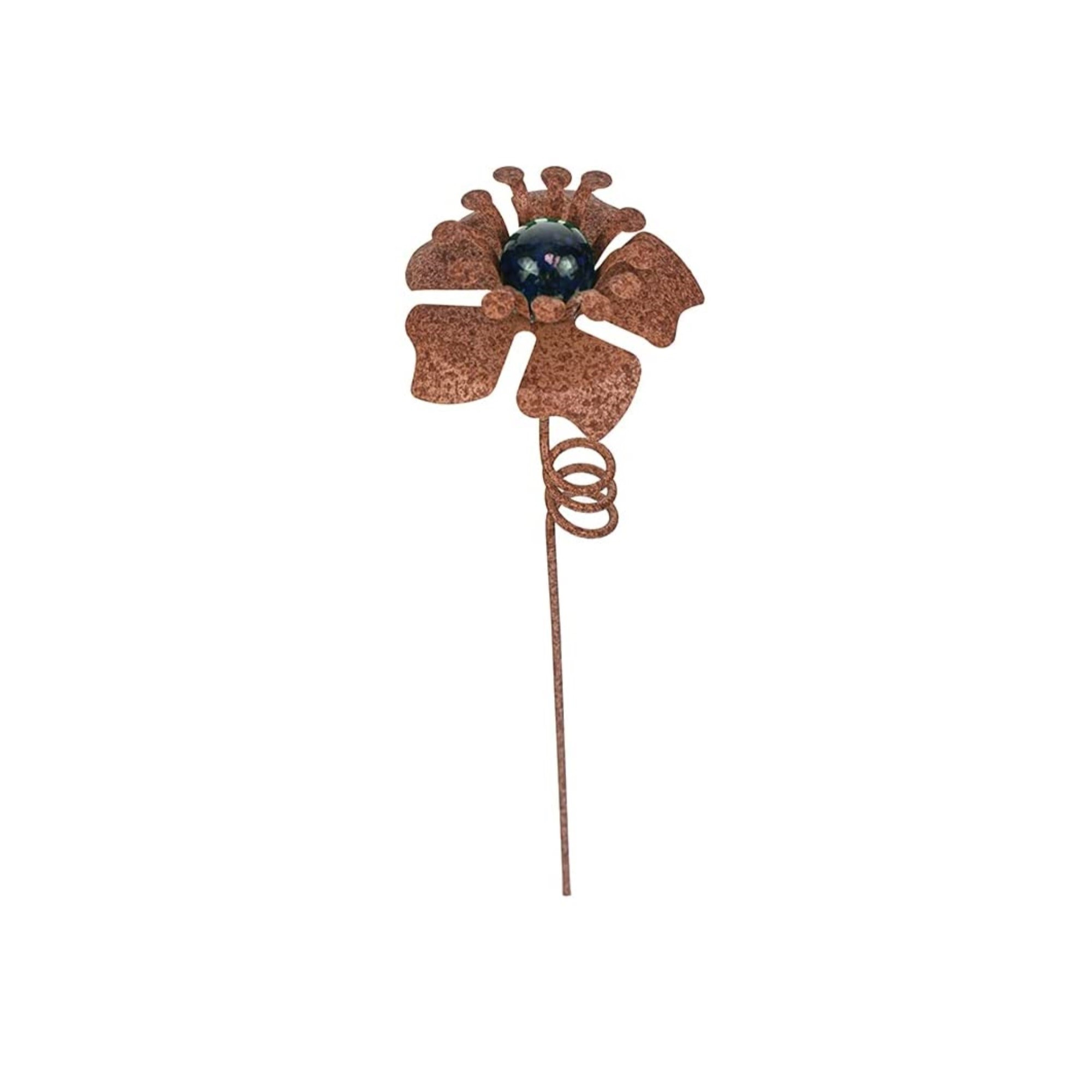 Echo Valley Rustic Glow-in-the-Dark Flower Pot Sticker – Garden Decor, Assorted, 9" (Pack of 1)