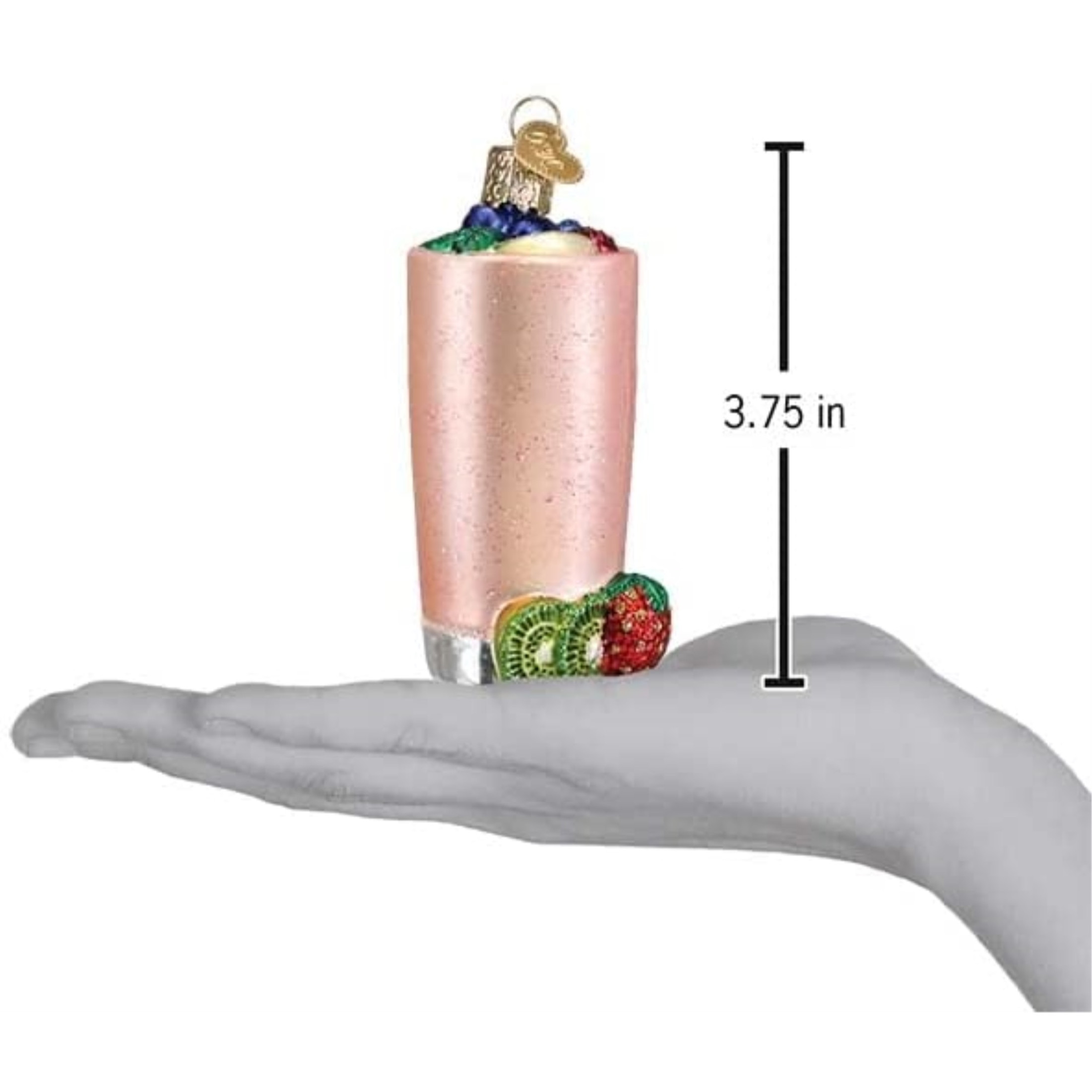 Old World Christmas Blown Glass Ornament for Christmas Tree, Smoothie