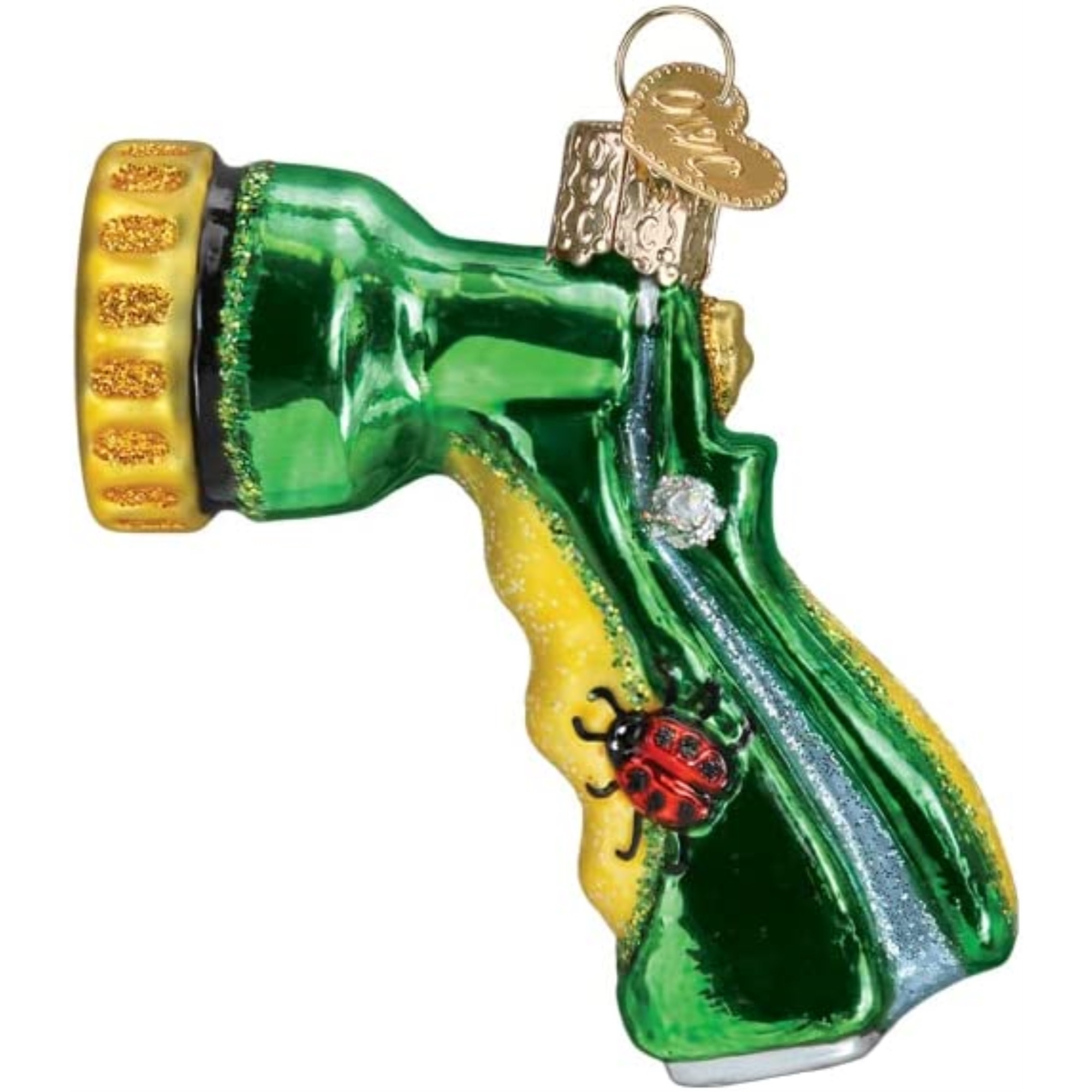 Old World Christmas Blown Glass Ornament for Christmas Tree, Garden Hose Nozzle