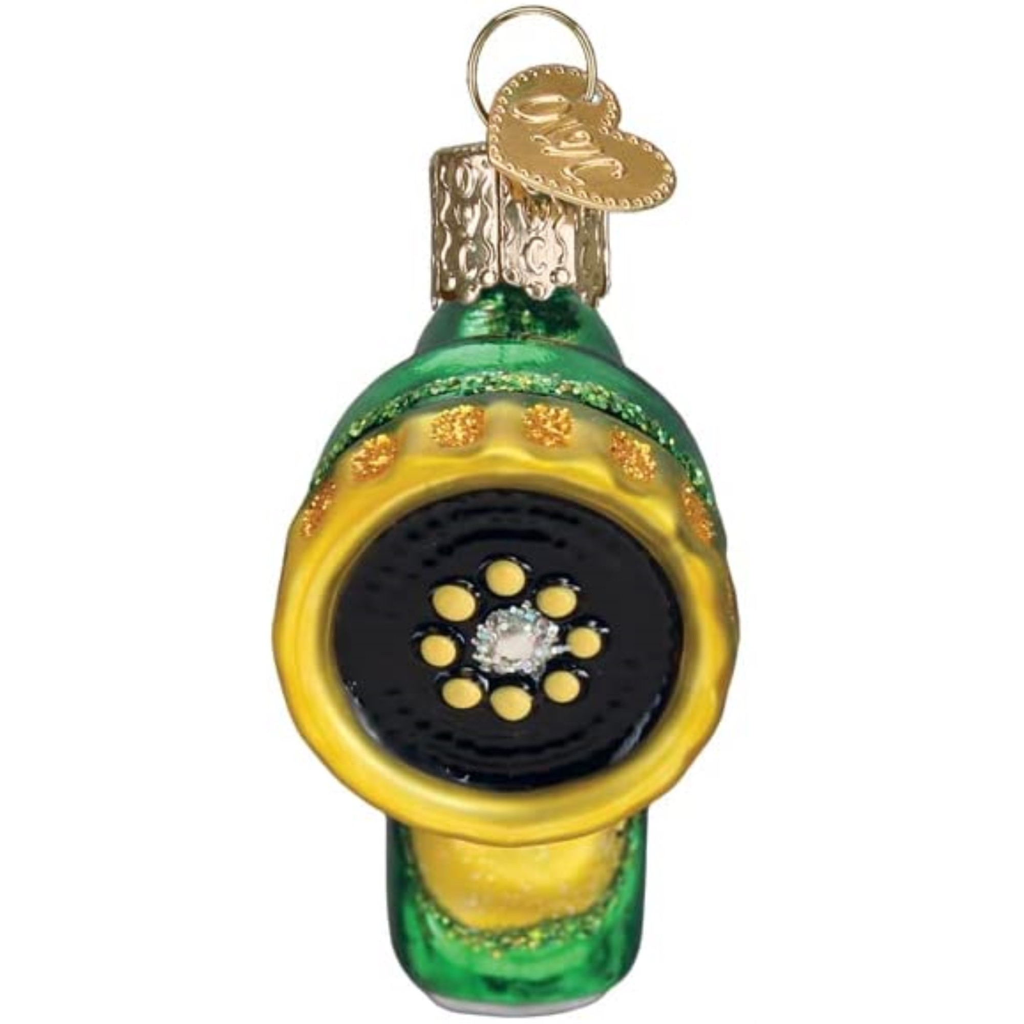 Old World Christmas Blown Glass Ornament for Christmas Tree, Garden Hose Nozzle