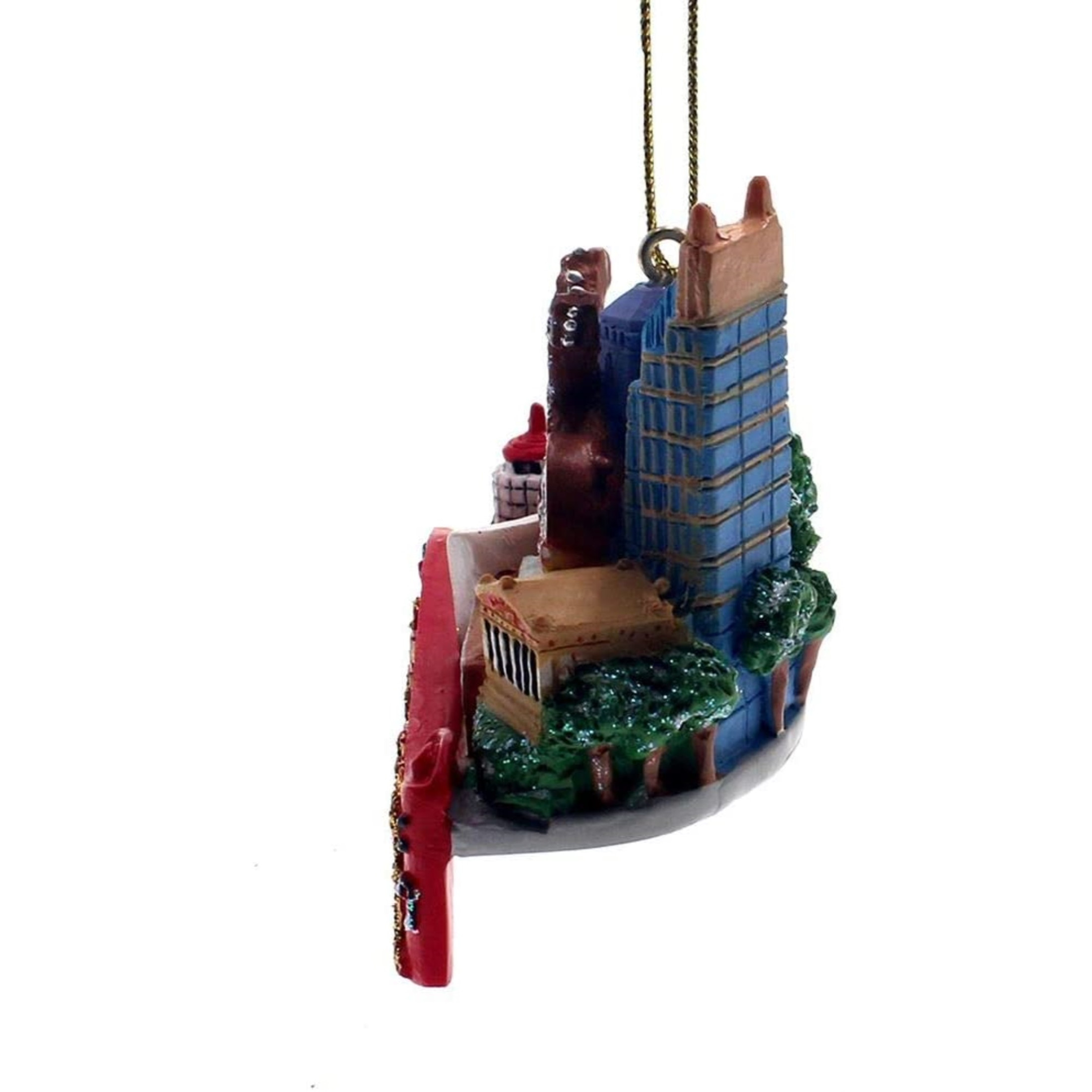 Kurt Adler Resin Ornament for Christmas Tree, Nashville Kurt Adler Resin Ornament for Christmas Tree, Nashville