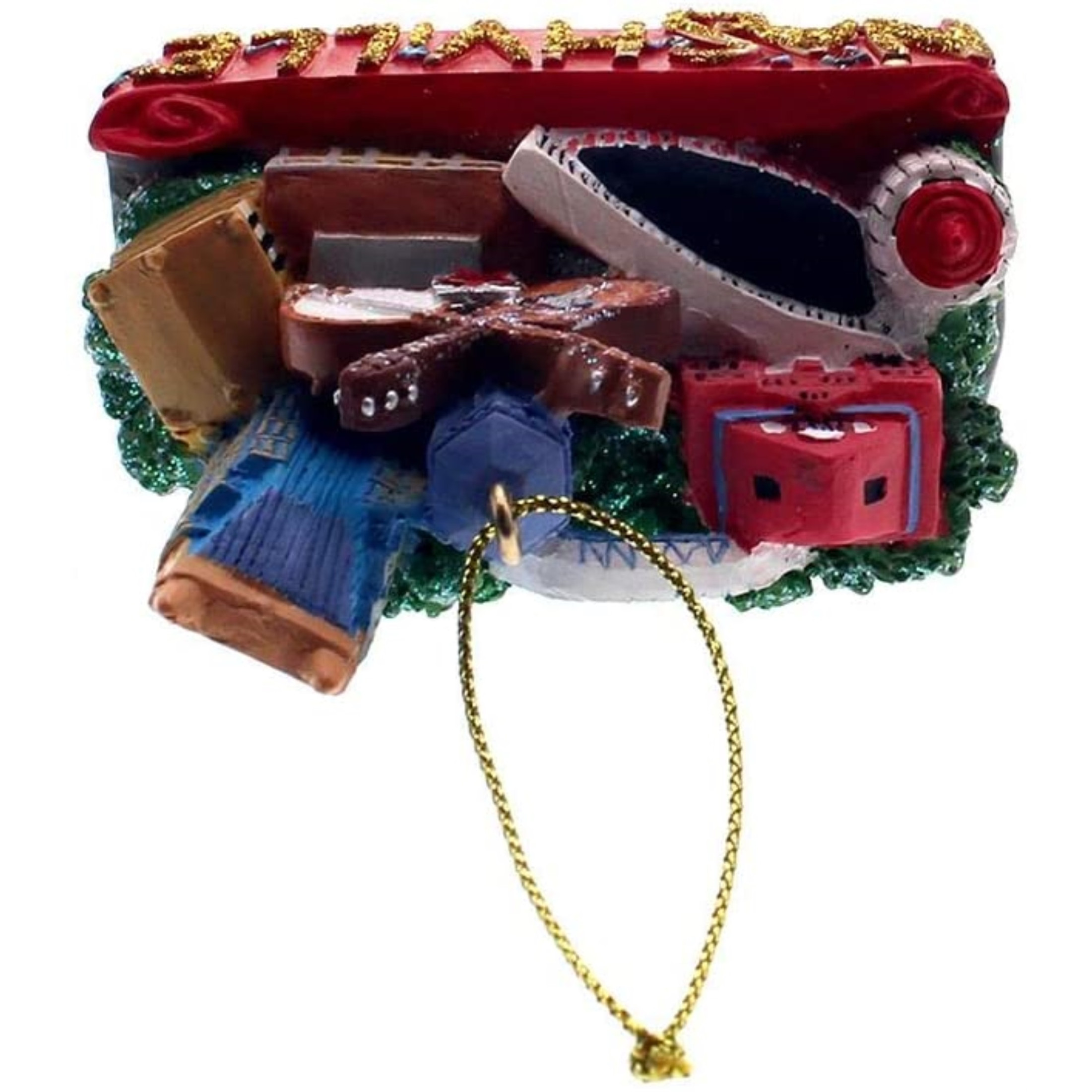 Kurt Adler Resin Ornament for Christmas Tree, Nashville Kurt Adler Resin Ornament for Christmas Tree, Nashville