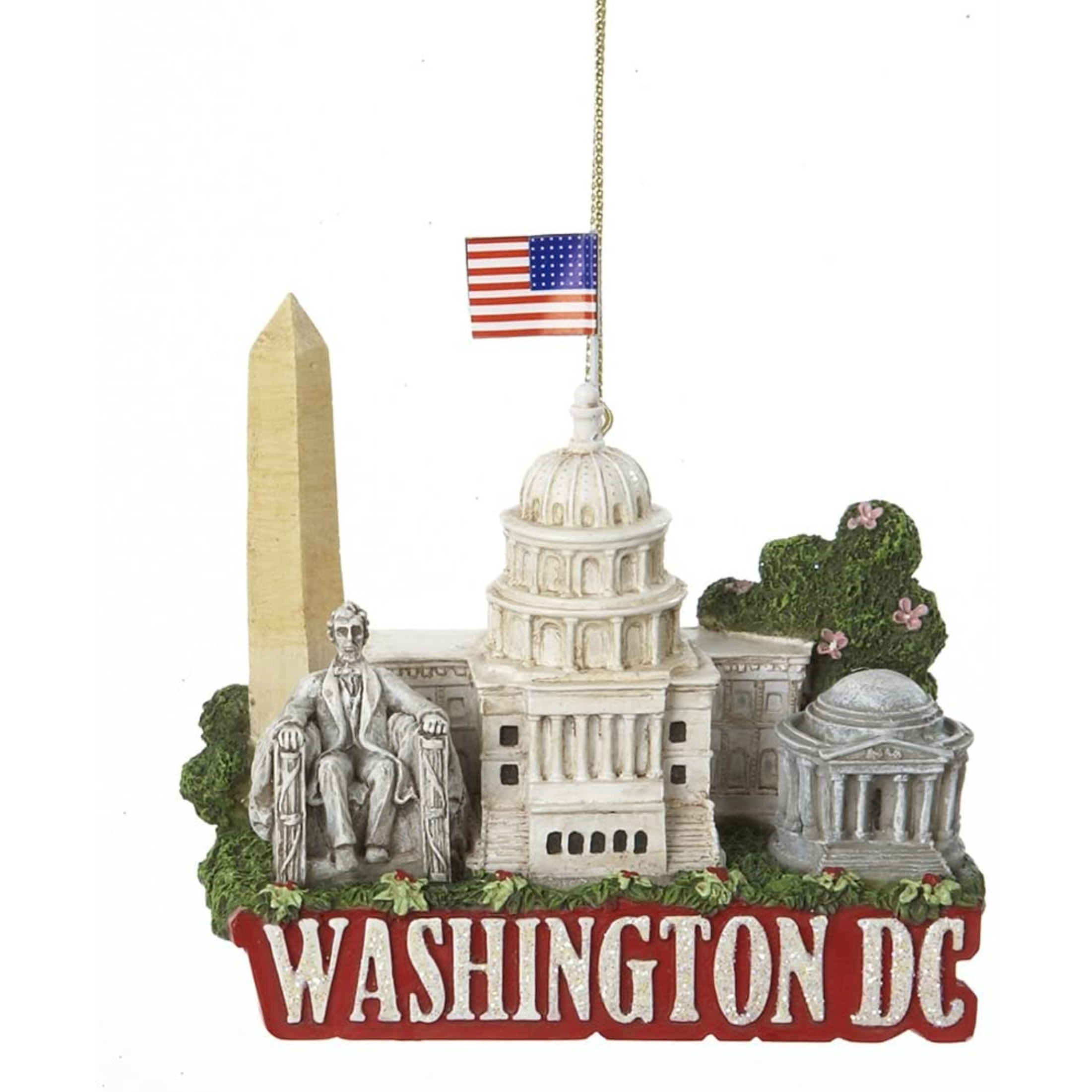 Kurt Adler City Travel Washington DC Ornament