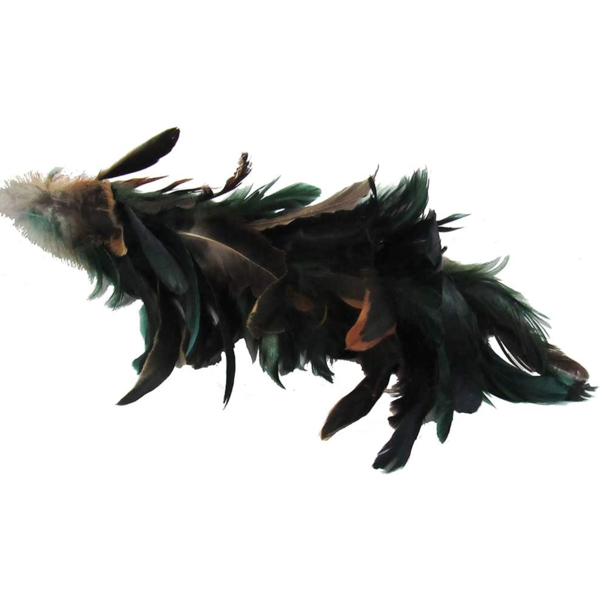 Kurt Adler Decorative Feather Peacock with Clip, 18” Long