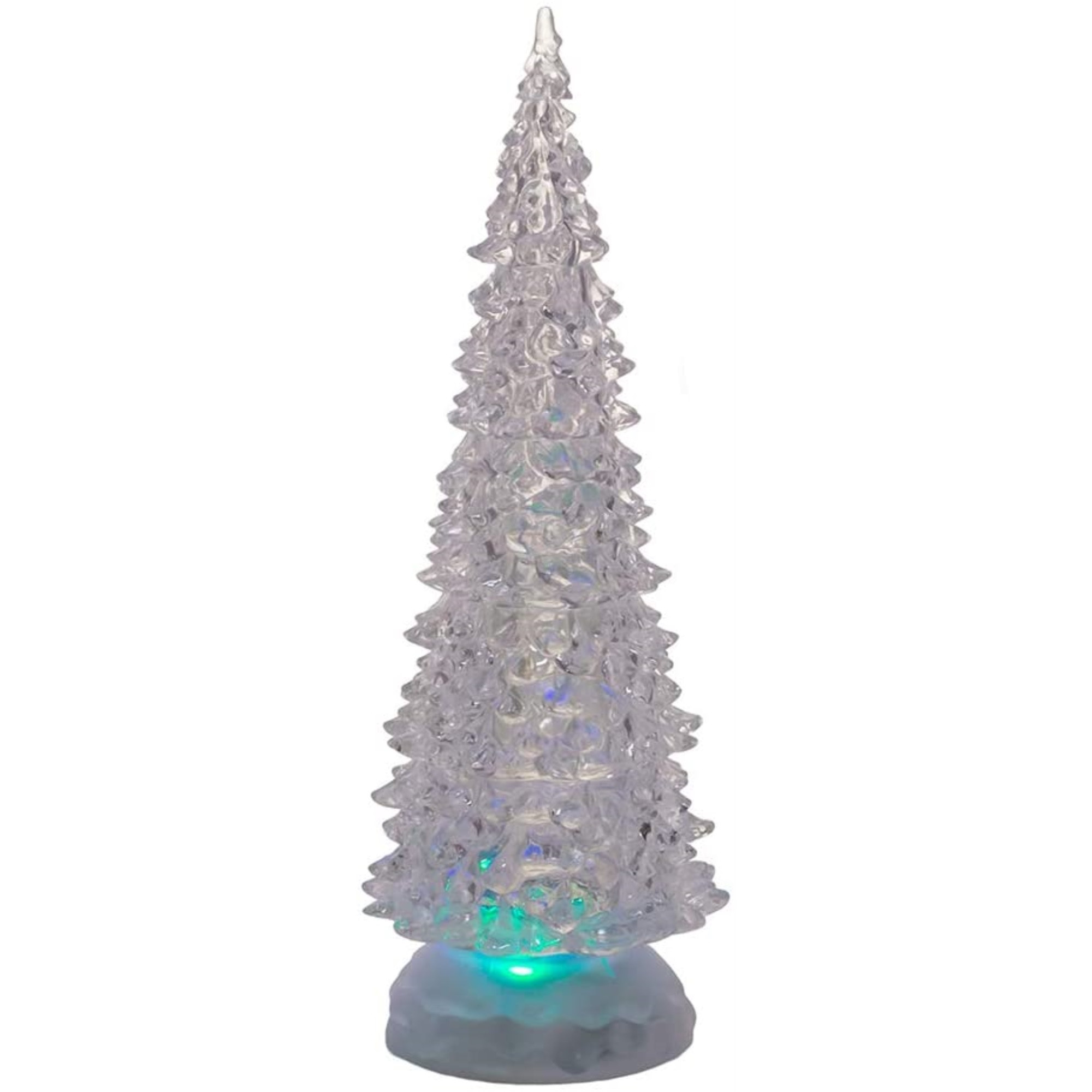 Kurt Adler Indoor Battery-Operated LED Lighted Tabletop Decoration, Christmas Tree, 12.5"