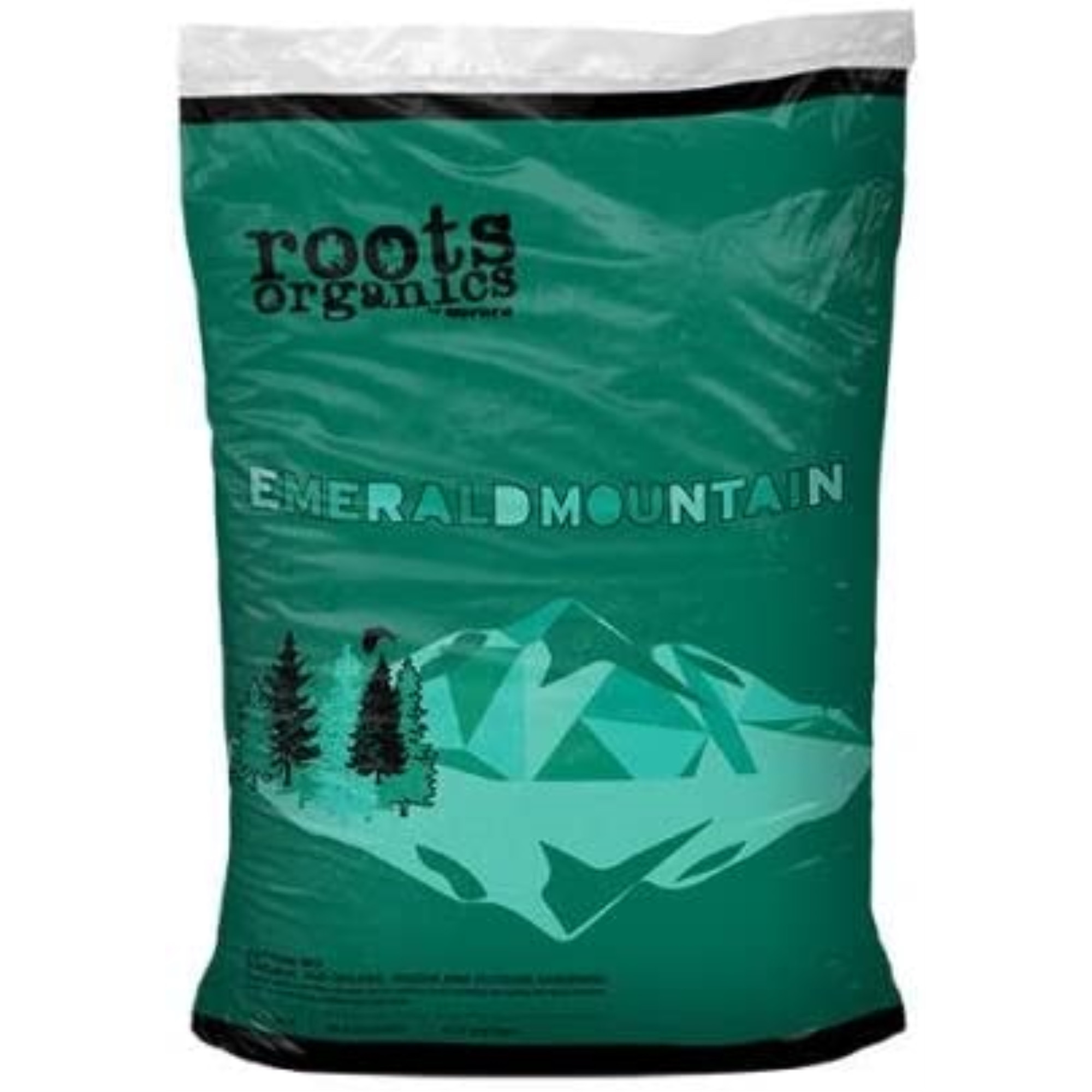 Roots Organics Emerald Mountain, Organic Growing Media with Beneficial Mycorrhizae, 1.5 Cubic Foot Bag