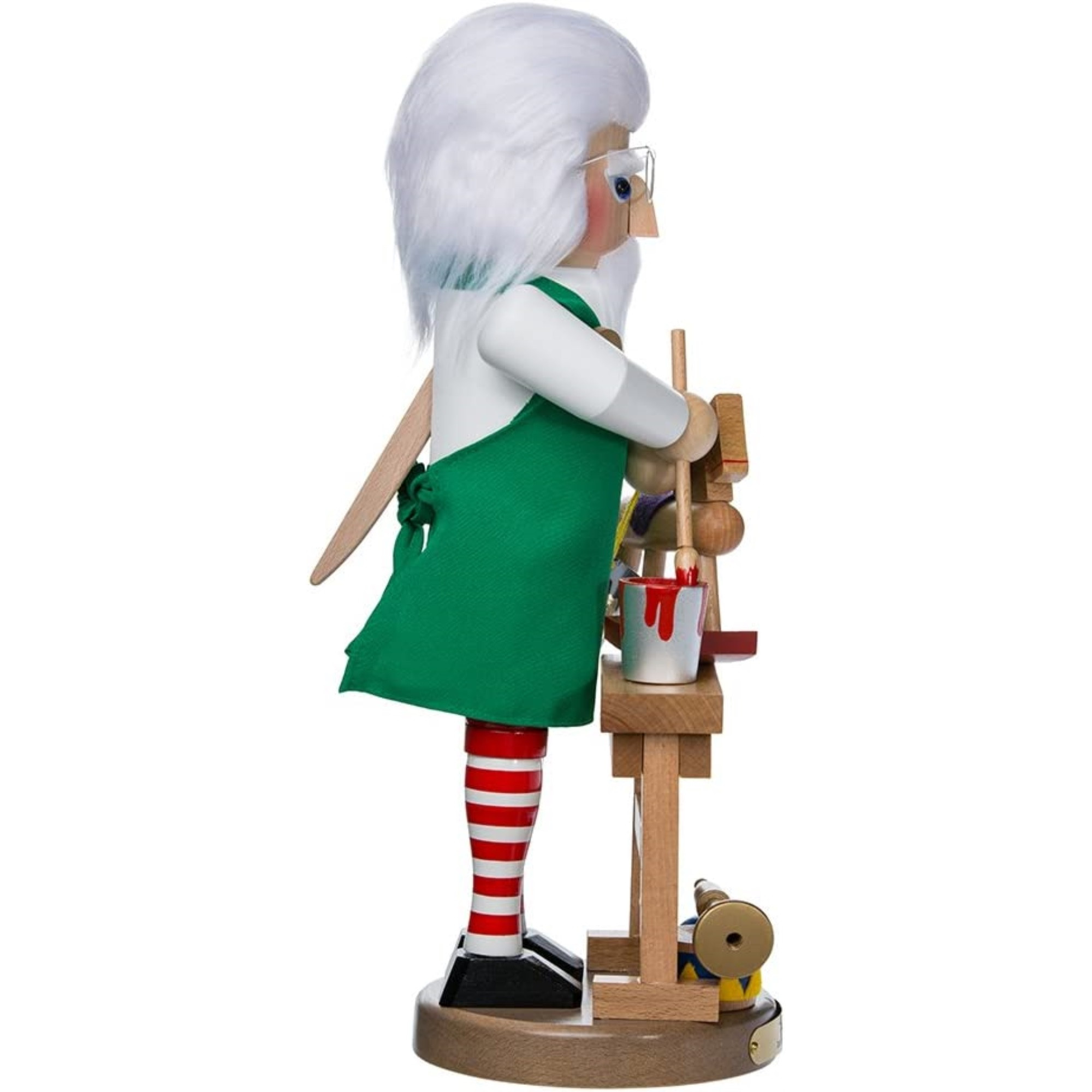 Kurt Adler North Pole Toymaker Santa Christmas Nutcracker, 17"
