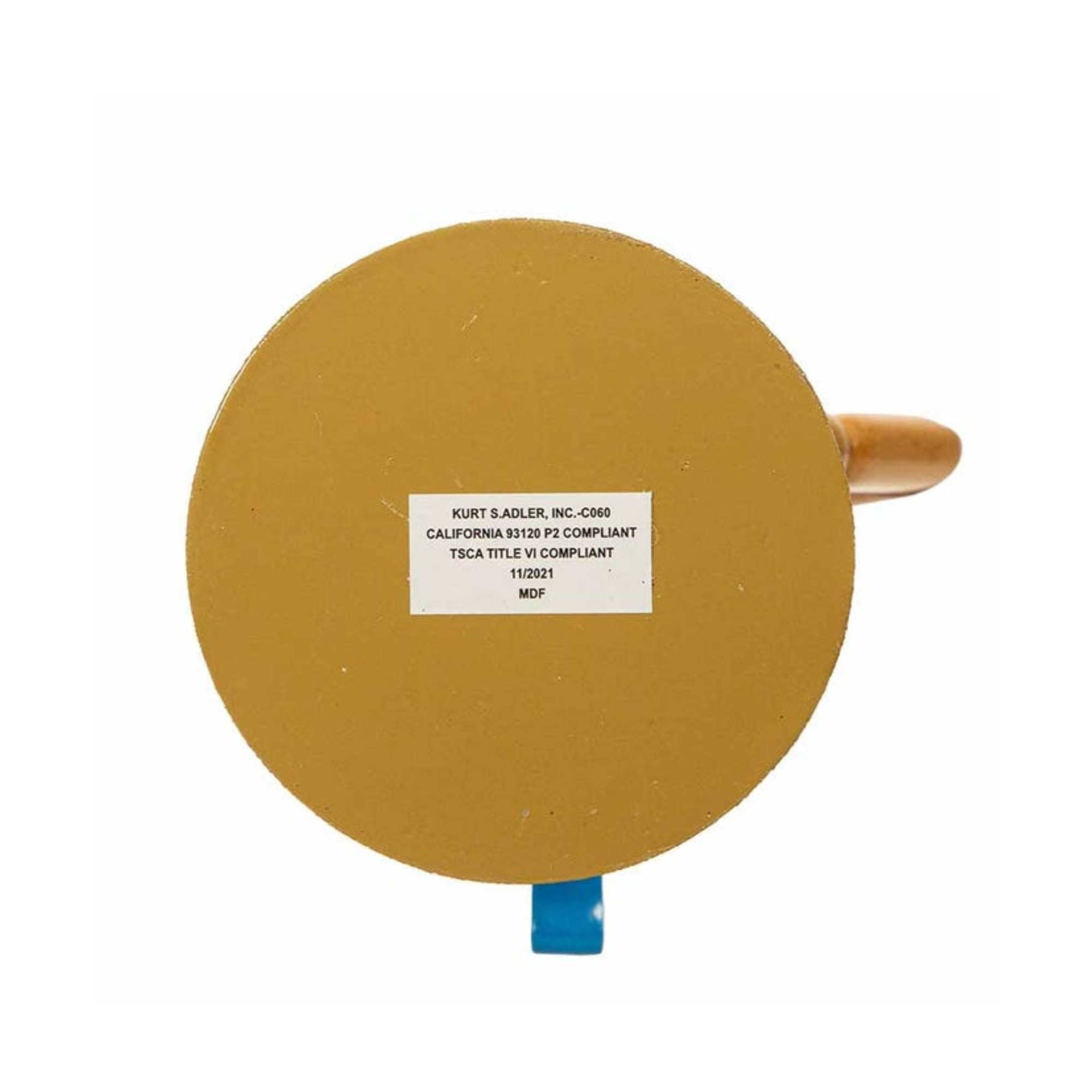 Kurt Adler Wooden Beach Santa Nutcracker, 15.5"