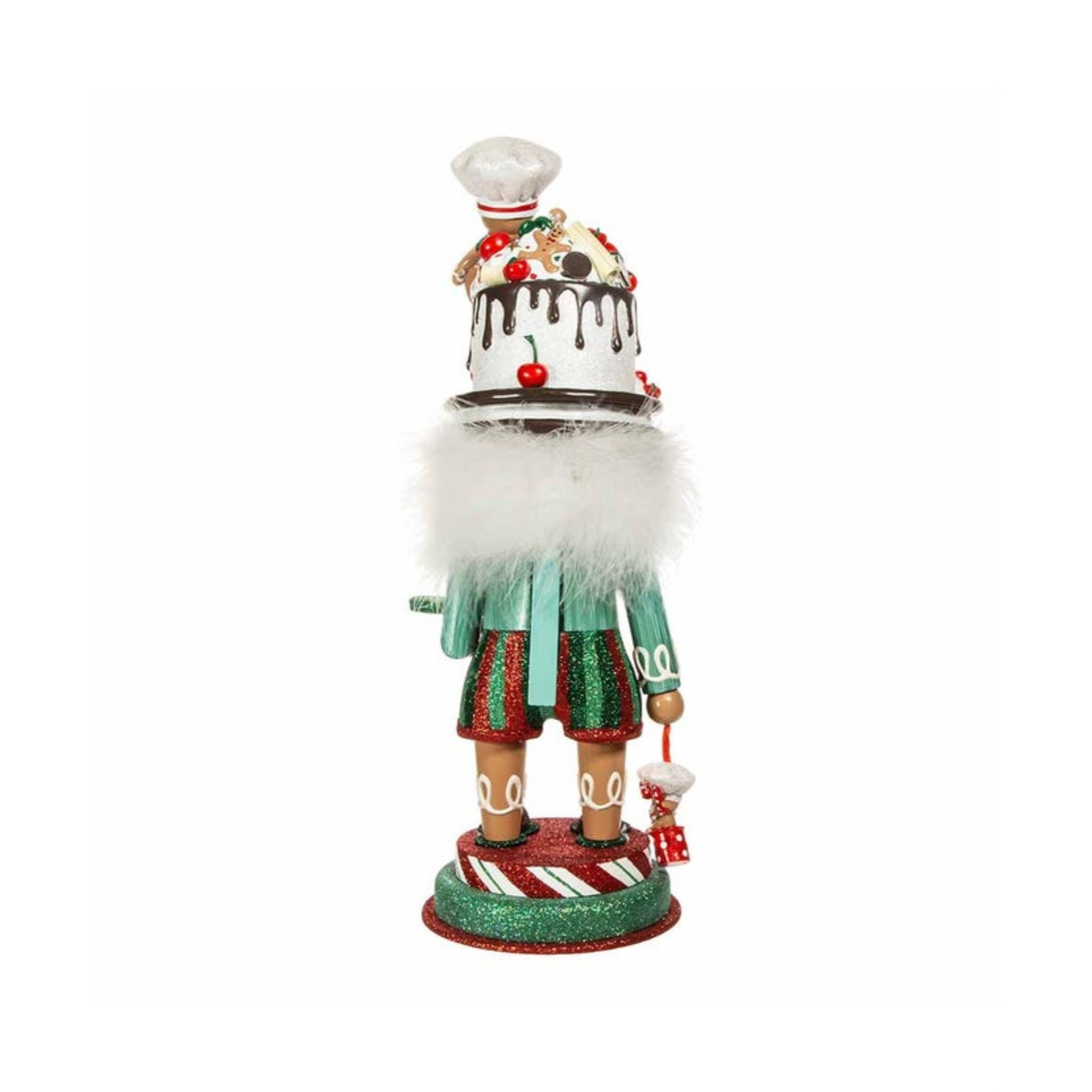 Kurt Adler Hollywood Nutcracker with Gingerbread Baker, 15"