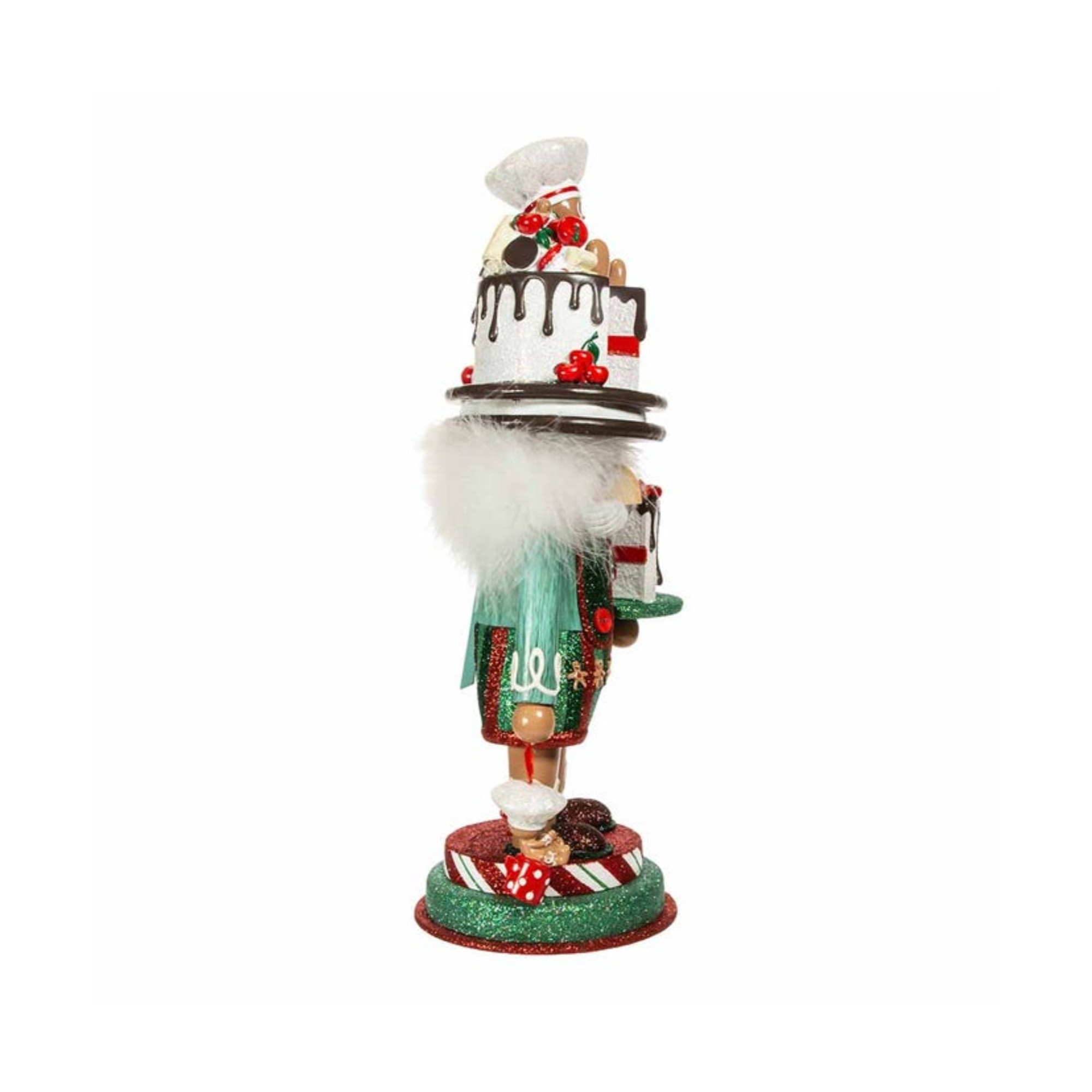 Kurt Adler Hollywood Nutcracker with Gingerbread Baker, 15"