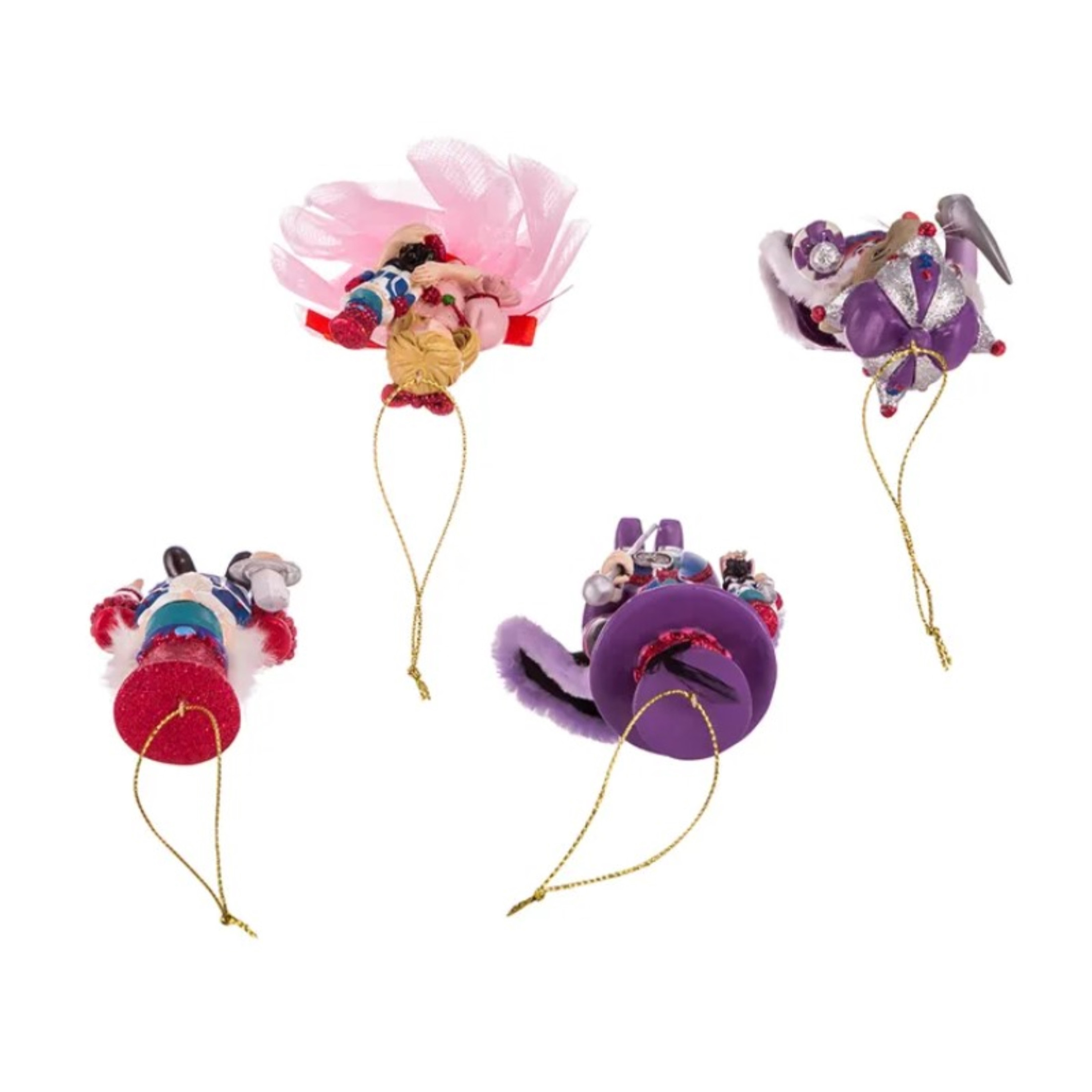 Kurt Adler Ornament For Christmas Tree, Nutcracker Suite (4 piece set) Kurt Adler Ornament For Christmas Tree, Nutcracker Suite (4 piece set)