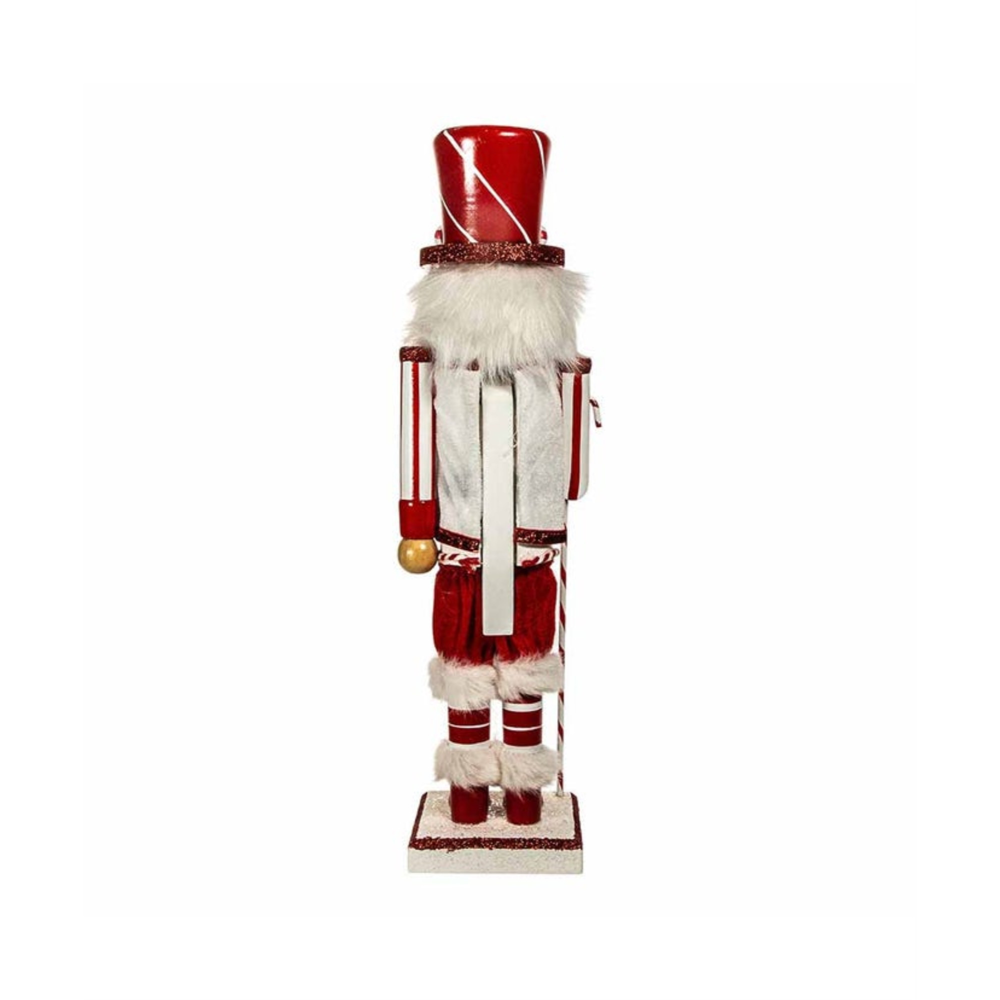 Kurt Adler Peppermint Nutcracker, 15"