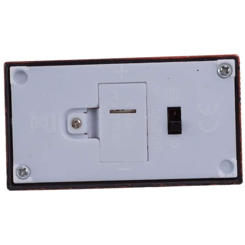 Kurt Adler Indoor Battery-Operated LED Lighted Tabletop Decoration, Fireplace Lantern, 5.3"