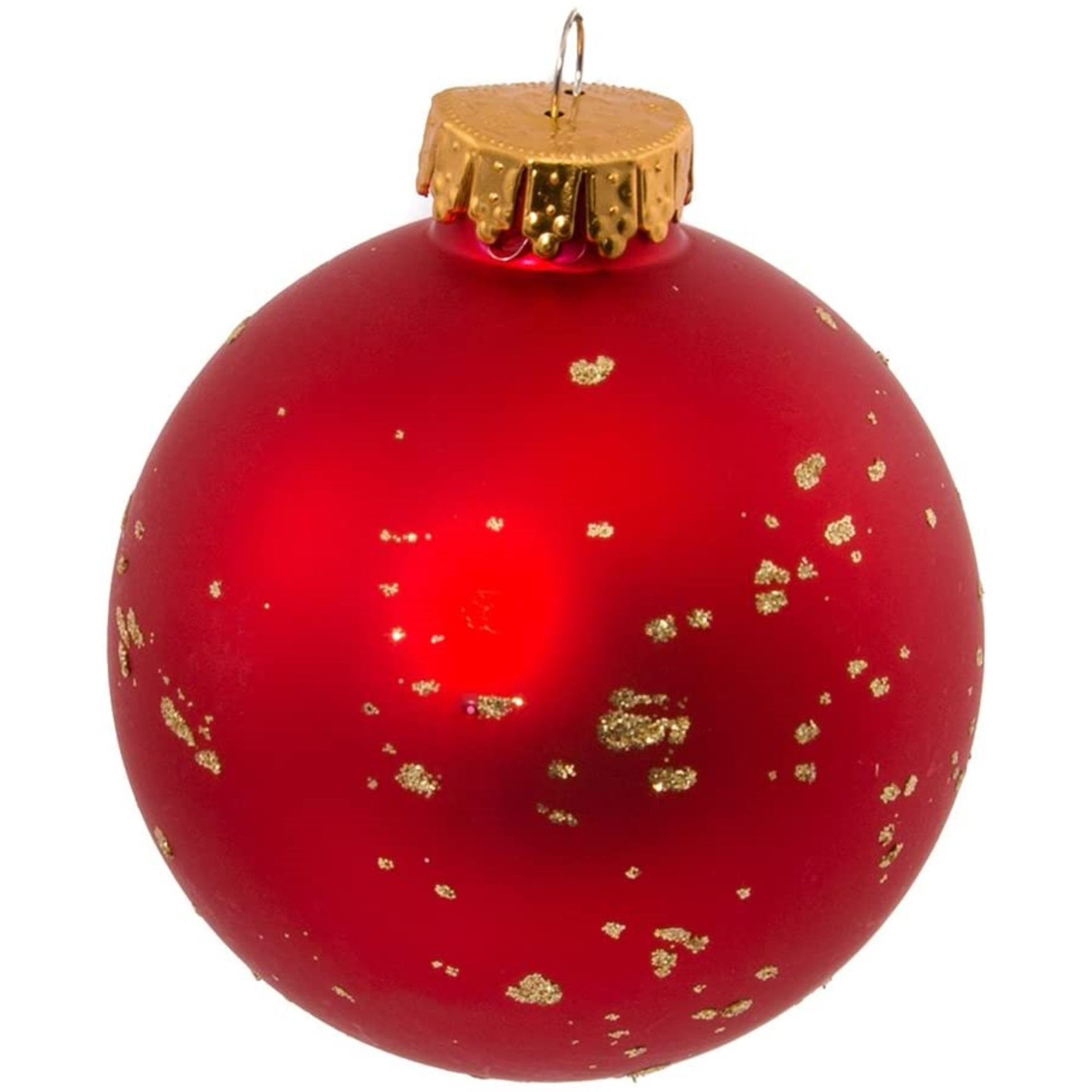 Kurt Adler 12-Piece 12-Days of Christmas Decorative Glass Balls Set, 65mm