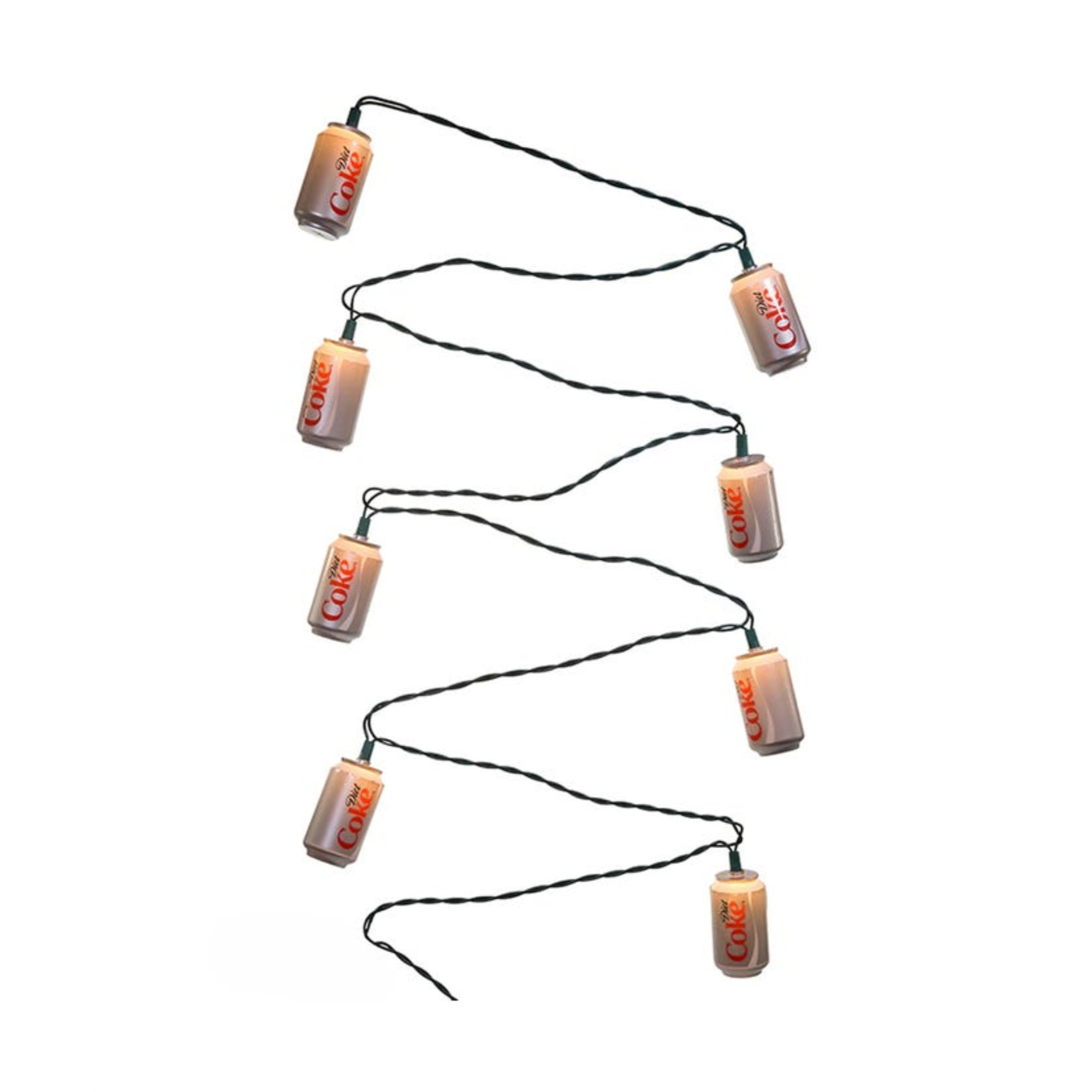 Kurt S. Adler 10-Light Diet Coke Can Light Set, 11.5"