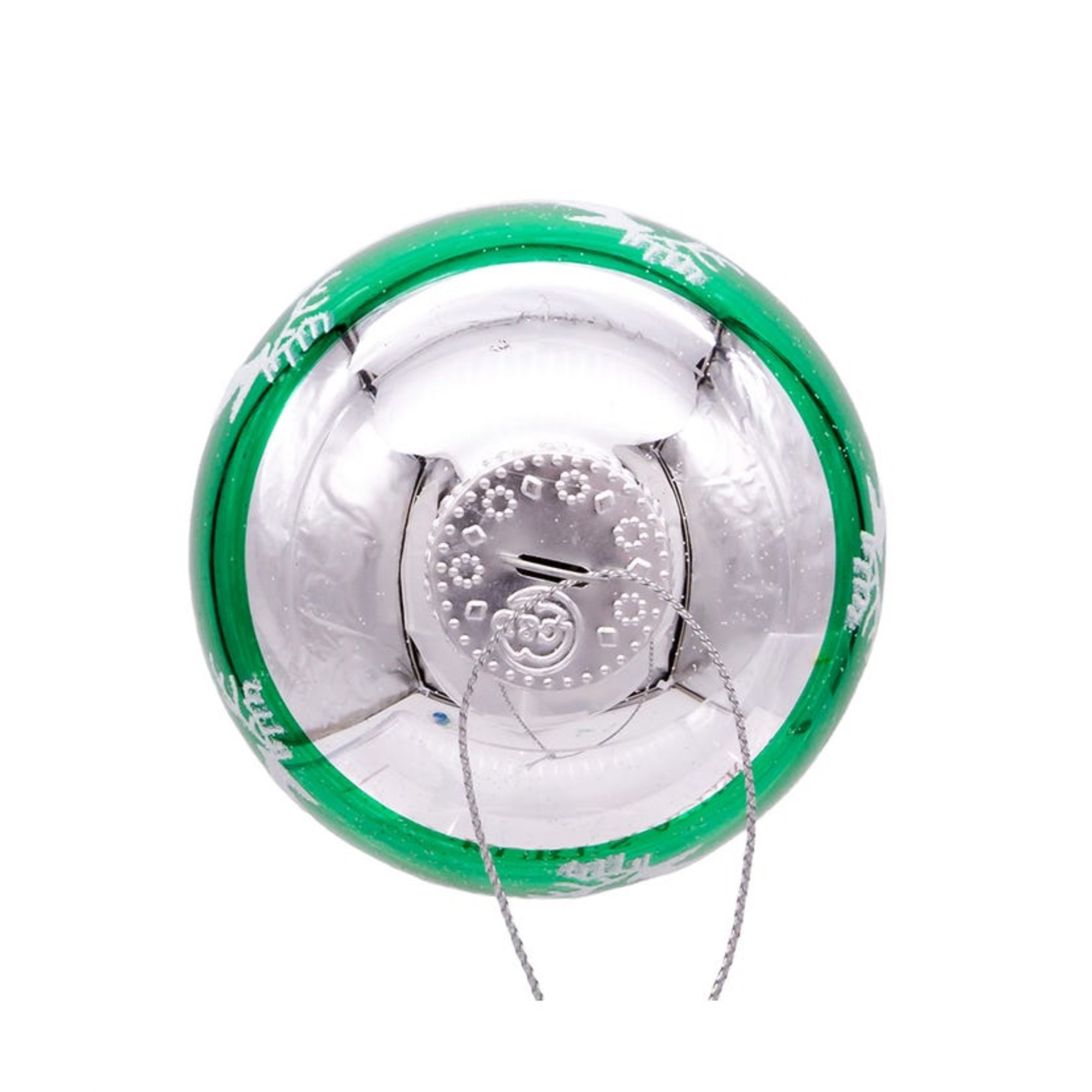 Kurt Adler Glass Ball Ornaments, Reindeer Design, Red and Green, 6-Piece Set