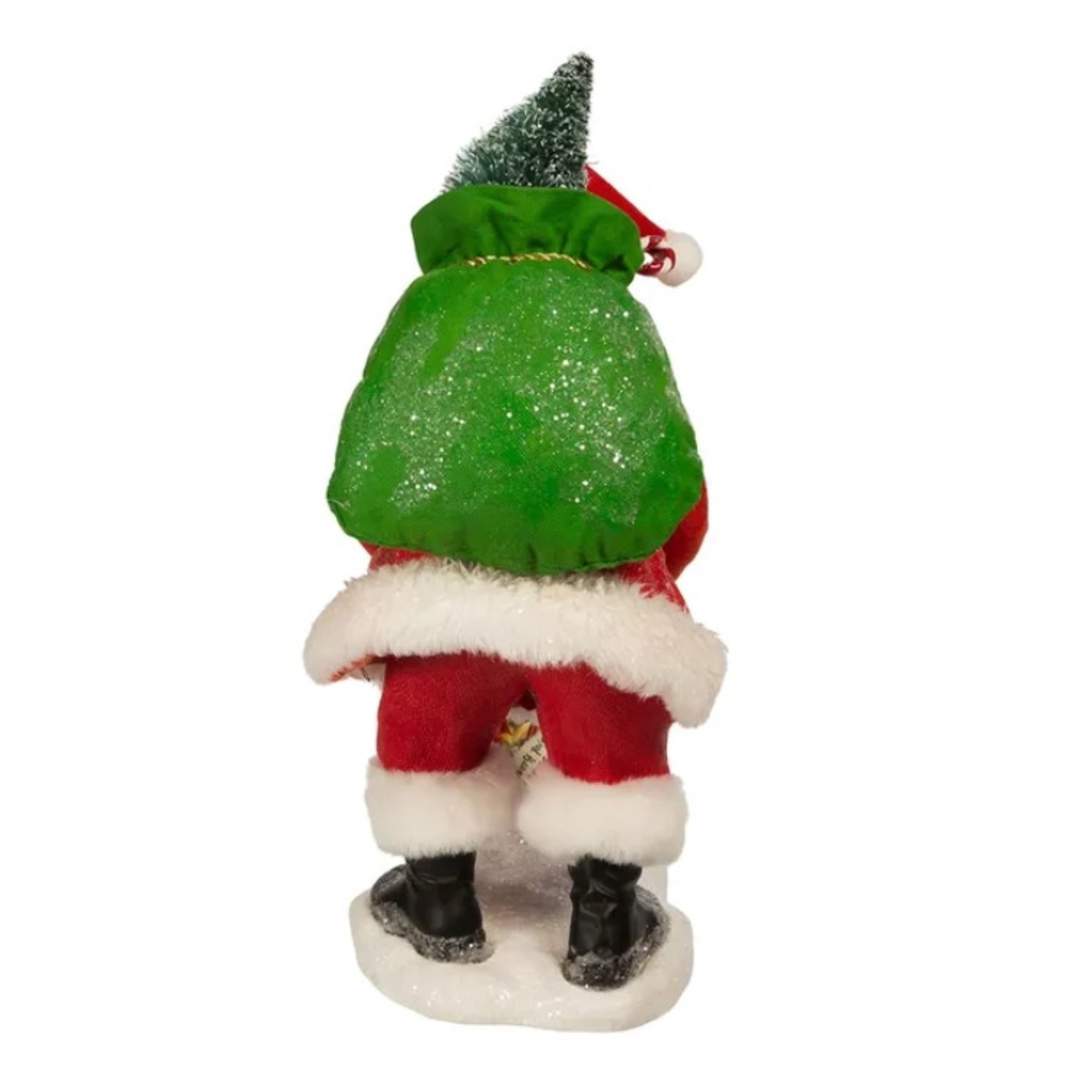 Kurt Adler Fabriche Santa with Mailbox Christmas Figurine, 12”