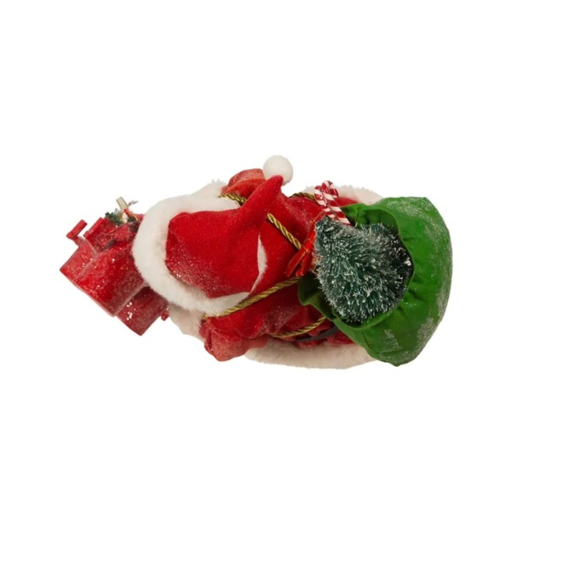 Kurt Adler Fabriche Santa with Mailbox Christmas Figurine, 12”