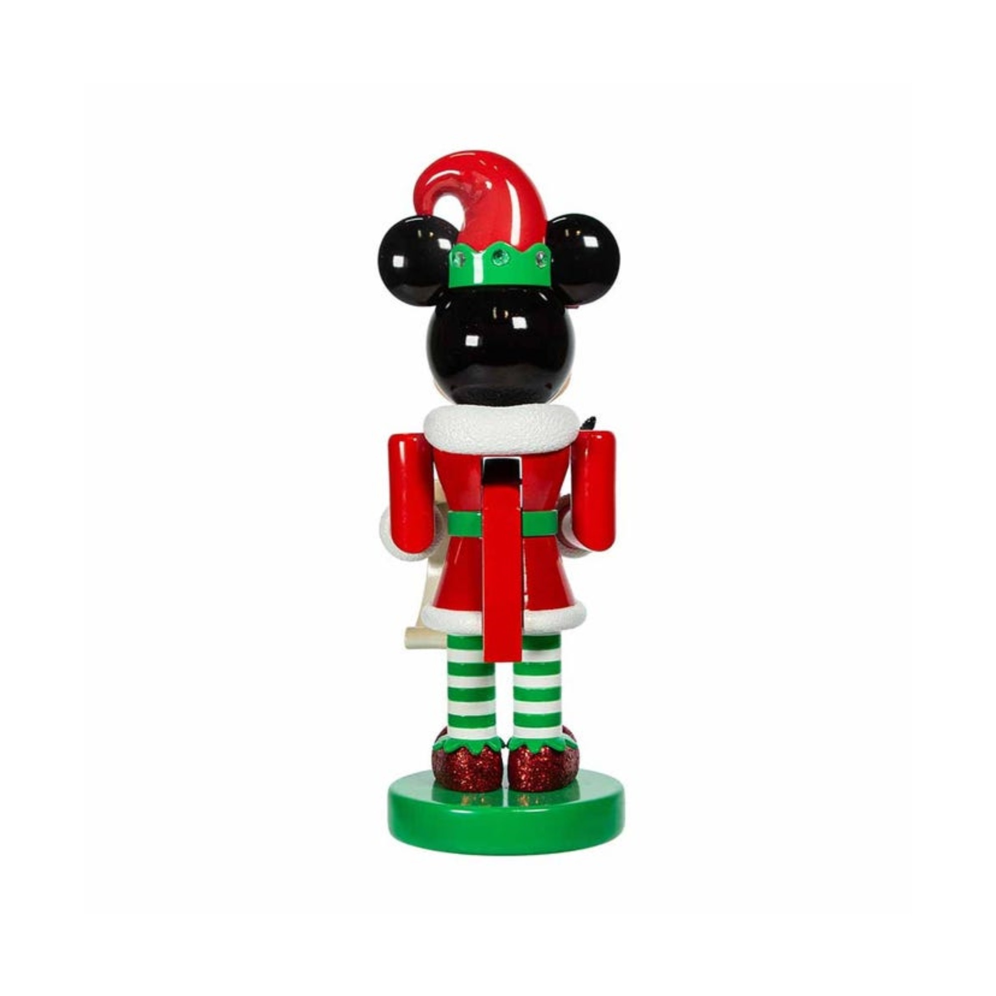 Kurt Adler Minnie The Elf Nutcracker, 10"