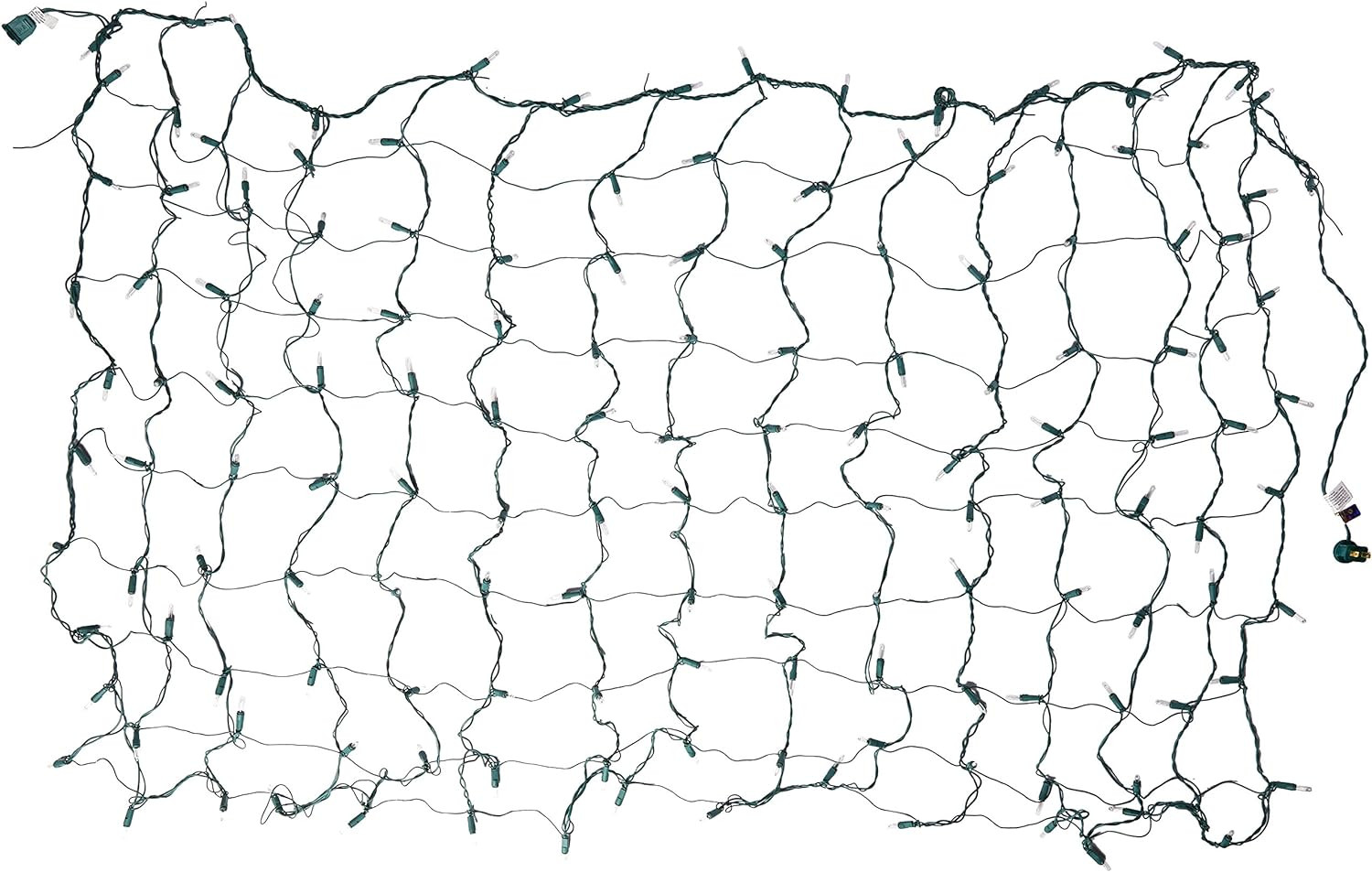 Holiday Wonderland 150-count Clear Net Lights, Clear, 4 x 6 (Covers 24 sq ft)